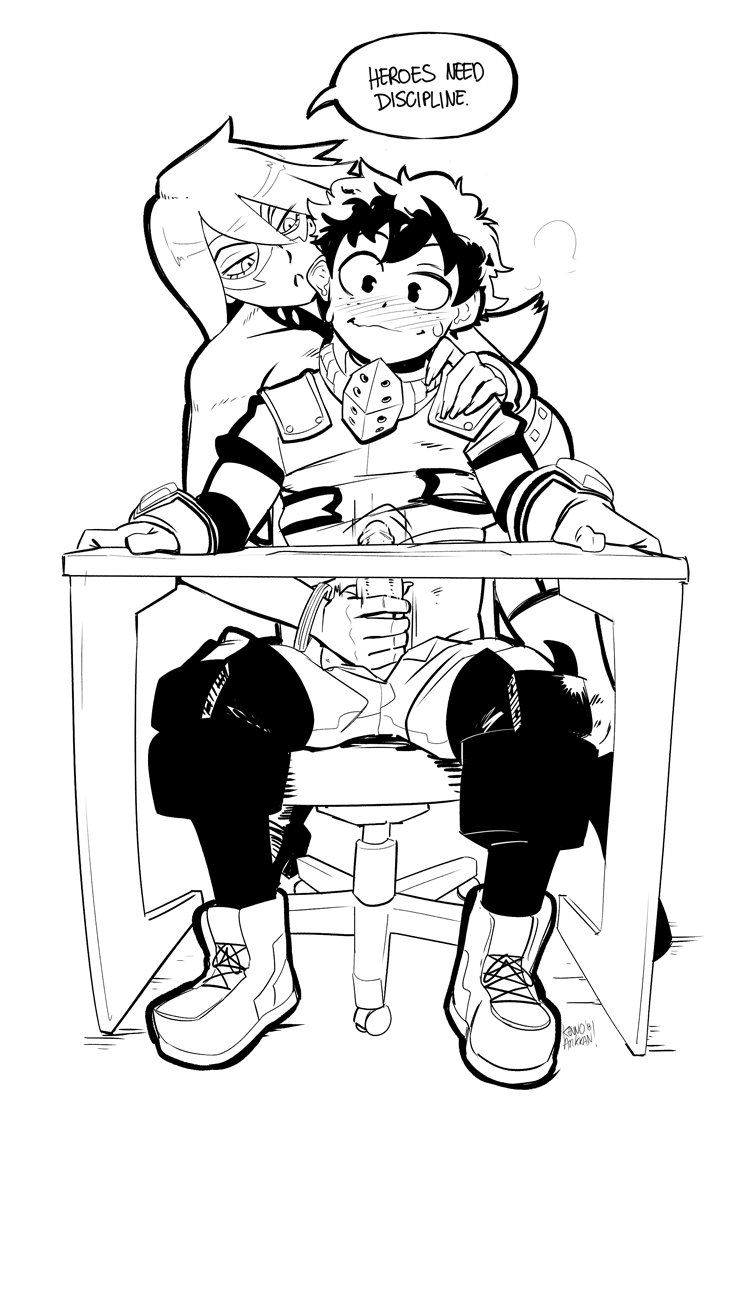 Deku and Midnight page 1 full