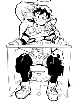 Deku and Midnight
