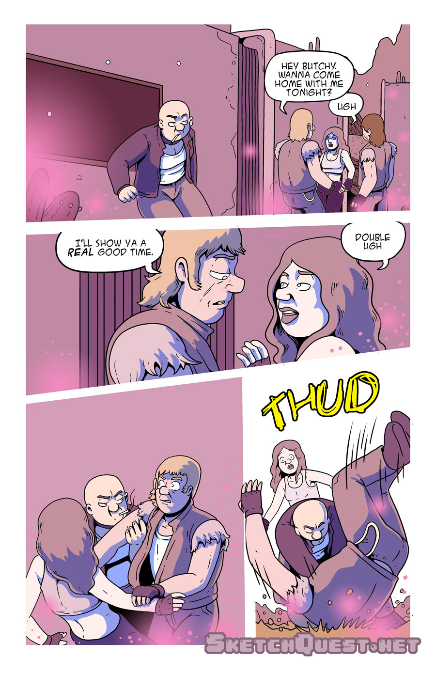 Butchy and the Beast 1: Last Call page 4 full
