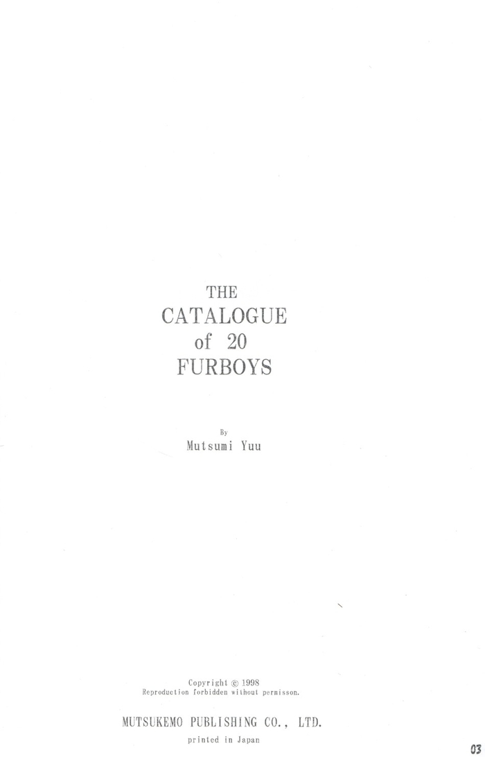 The Catalogue of 20 Furboys page 3 full