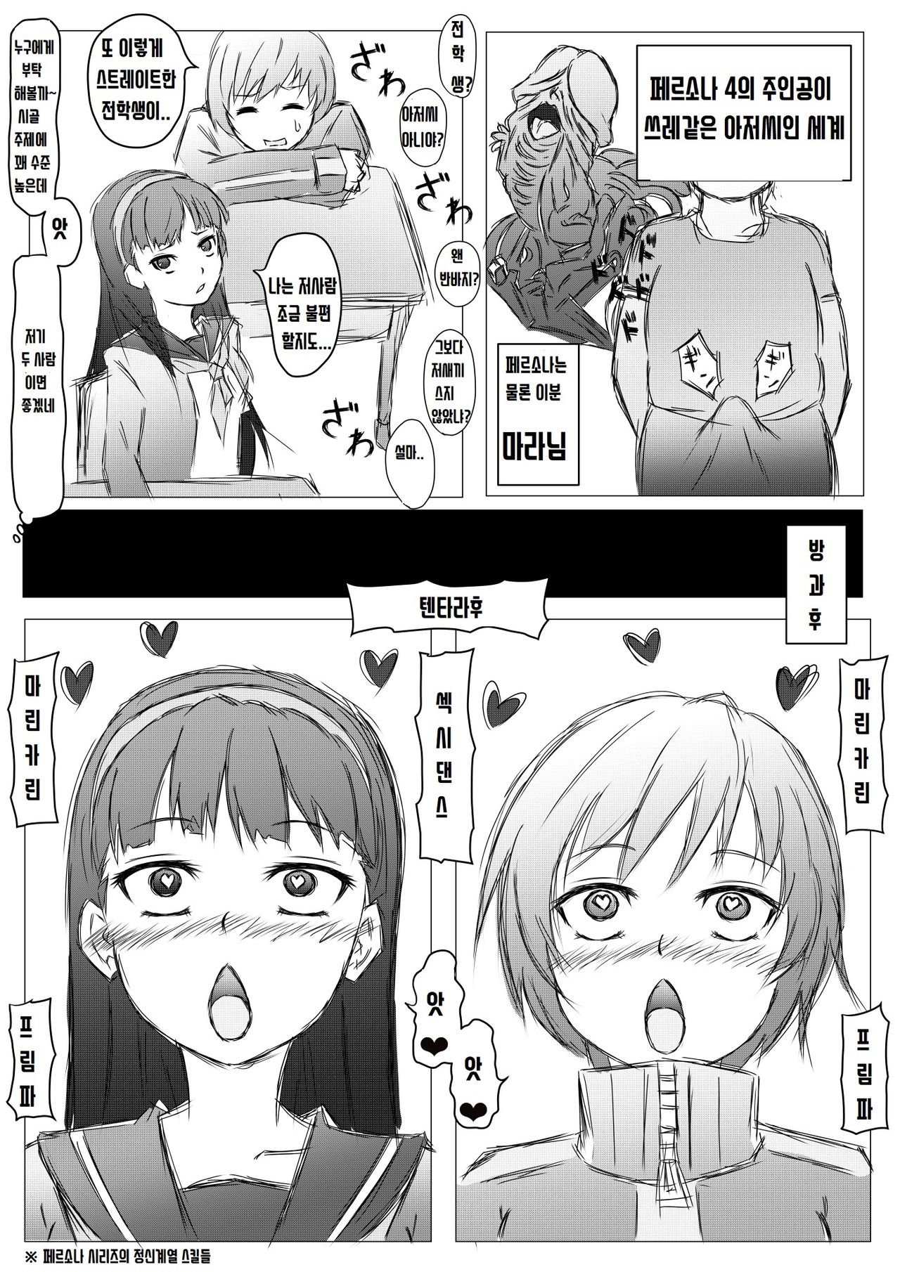Persona 4 no Shujinkou ga Kuzu no Ossan to Iu Sekai page 1 full