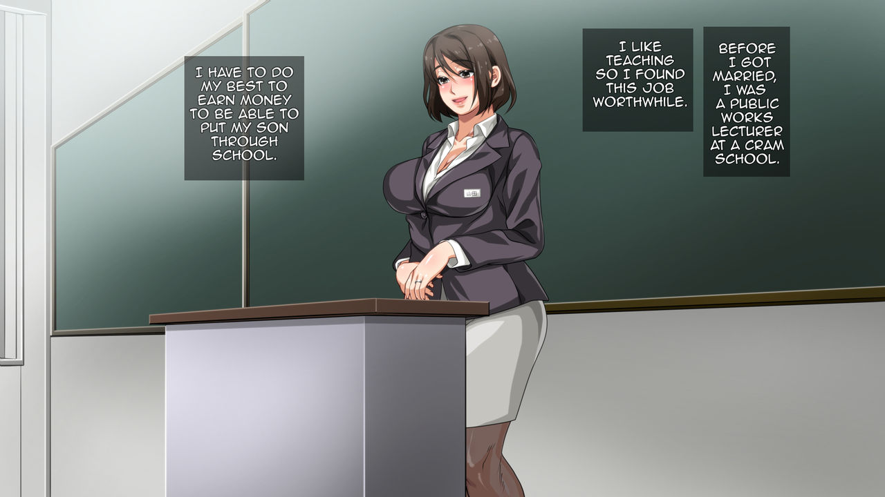 Hahaoya ni Yoru Fudeoroshi ga Gimuka Sareta Sekai | World where Cherry Popping is a Mother's Duty page 9 full