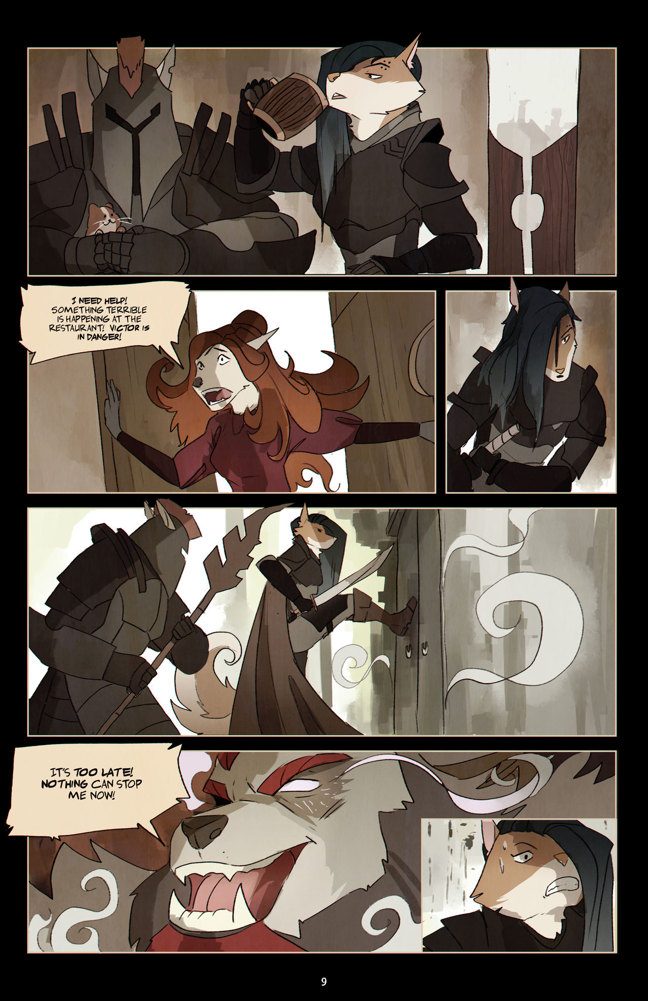 Dark Alchemy page 9 full