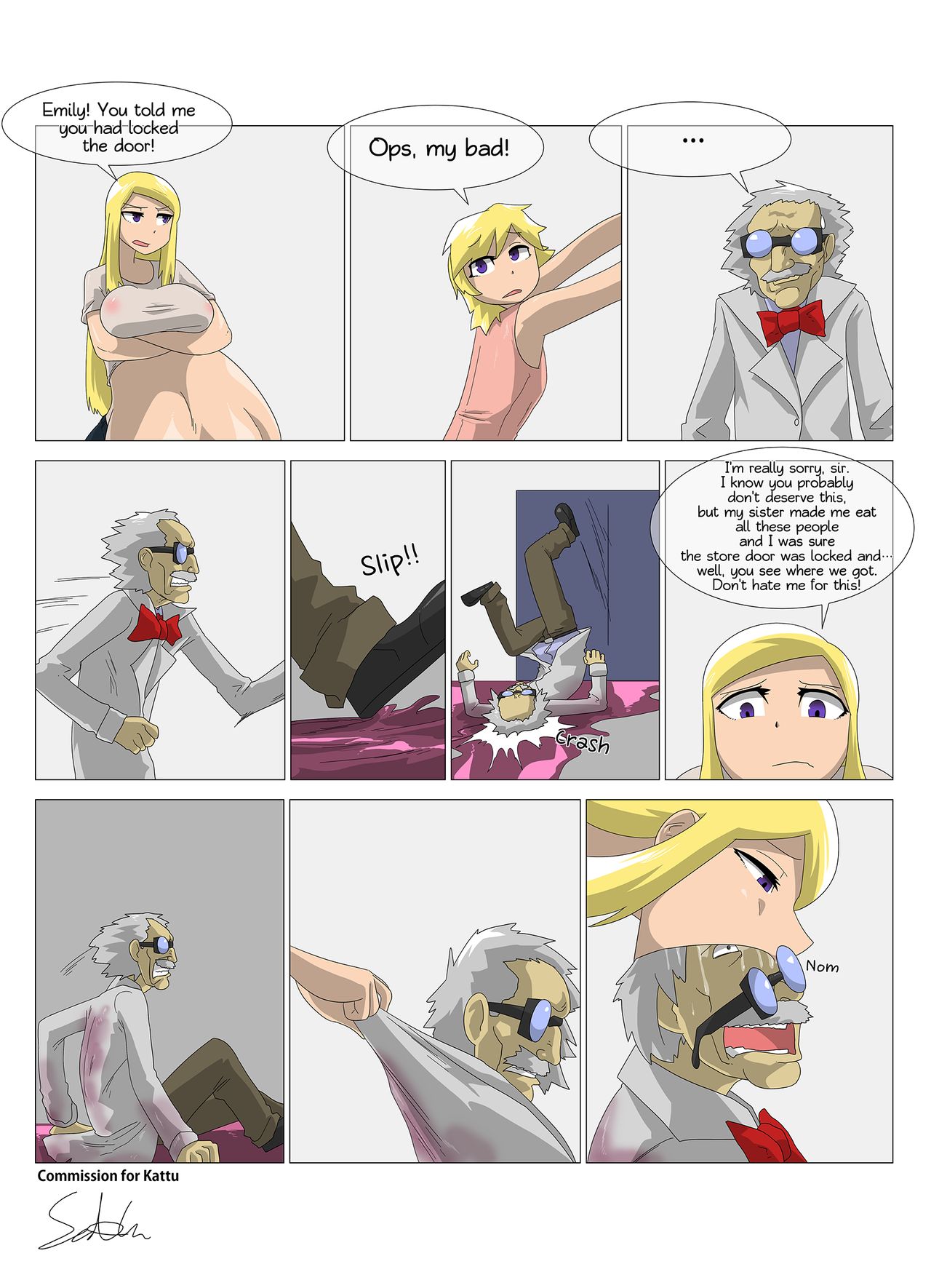 Gabi begins page 4 full