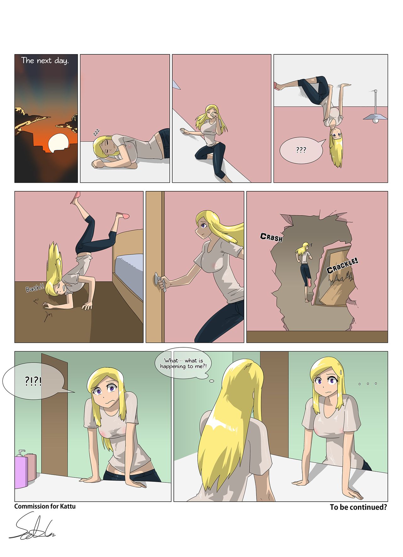 Gabi begins page 6 full