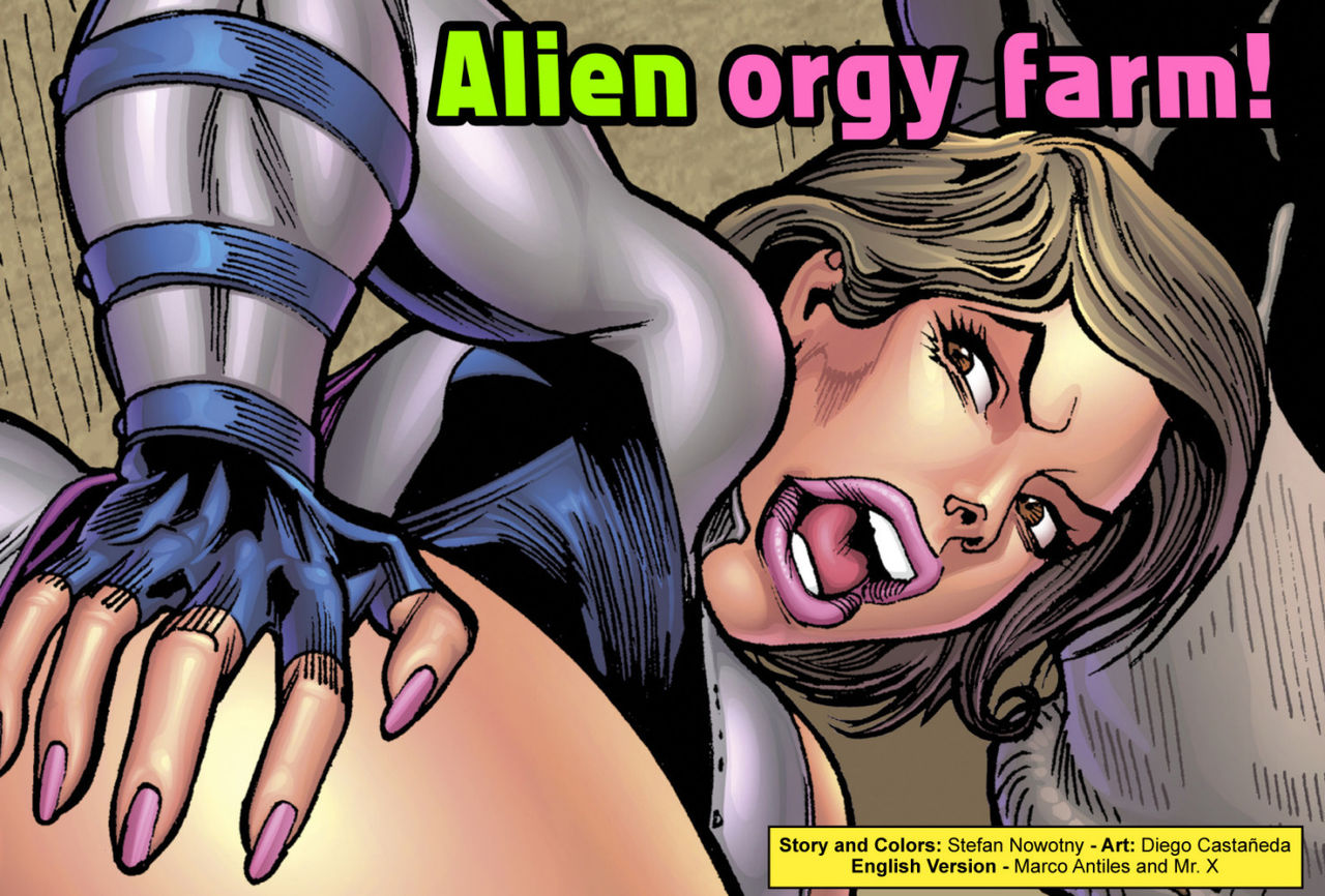 Superheroine Comixxx - Alien Orgy Farm page 2 full