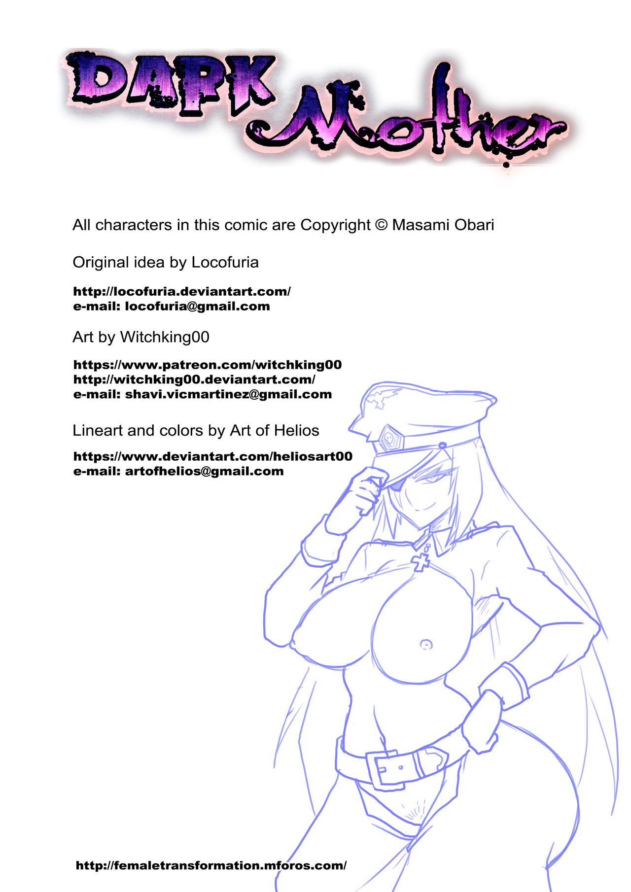 Dark Mother #3 page 2 full