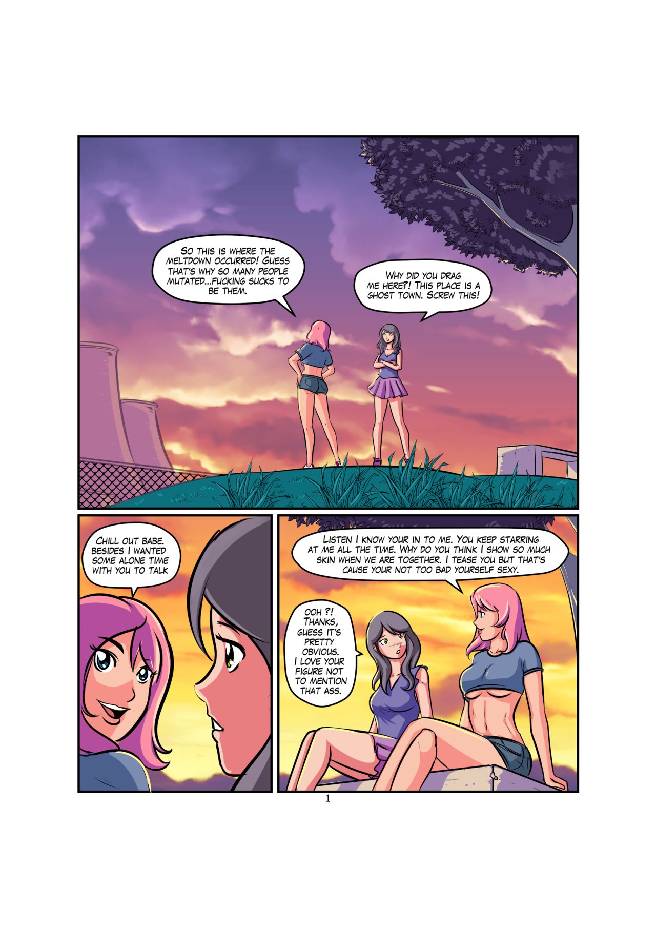 Lexi &amp; Jenna page 1 full