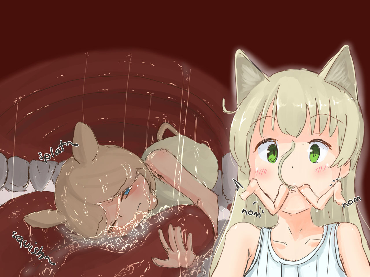 Nekomimi Musume ni Marunomi Shouka Sarete Shimau Nezumimi Musume page 3 full
