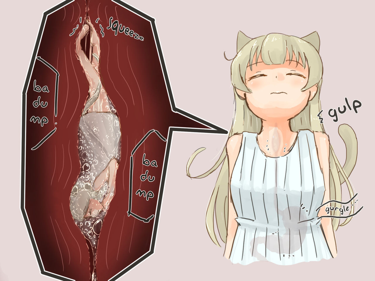 Nekomimi Musume ni Marunomi Shouka Sarete Shimau Nezumimi Musume page 4 full