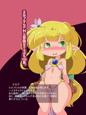 Elf-san ga H na Bouken o Suru Petit CG Shuu. cover