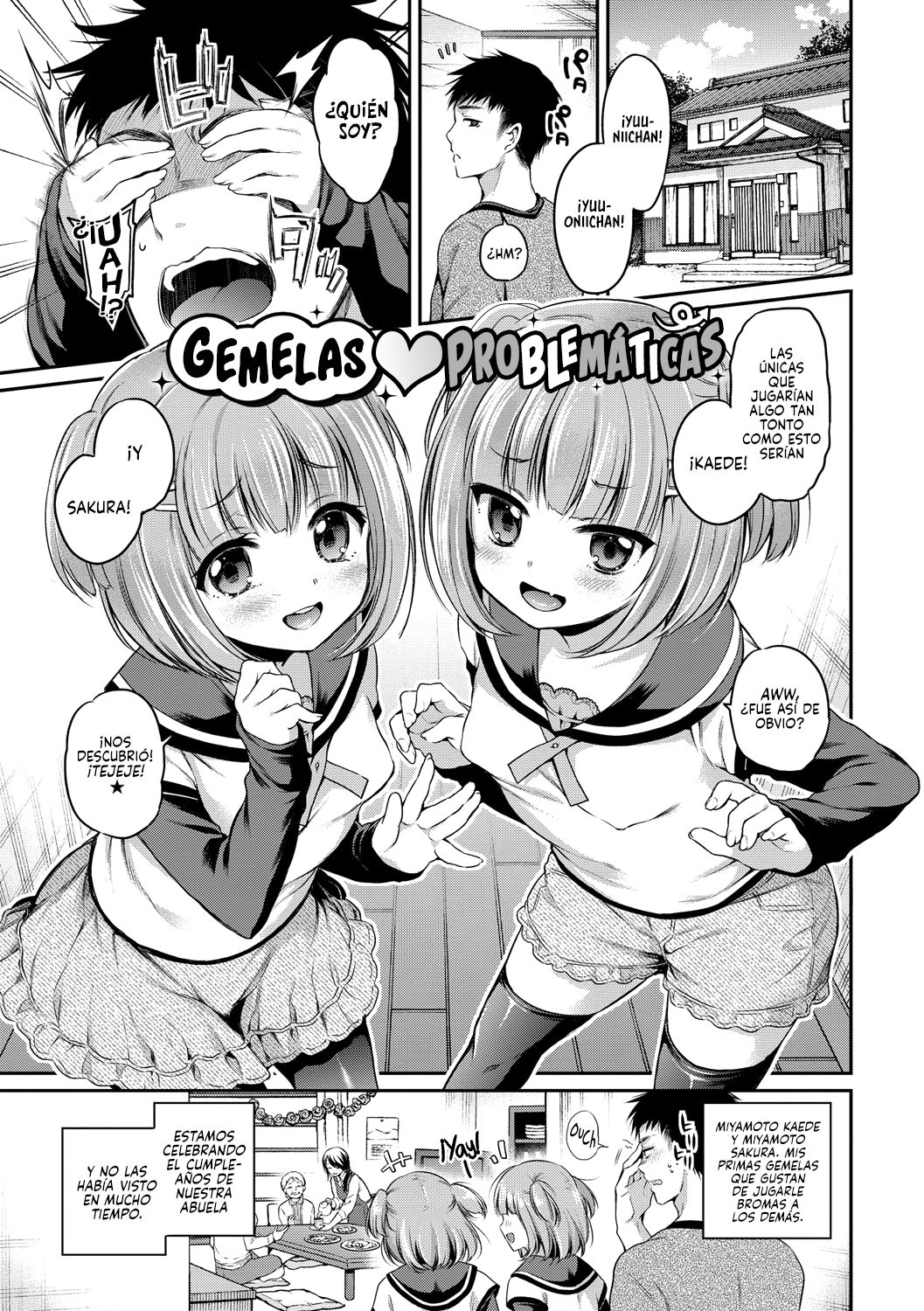 Trouble Twins | Gemelas problemáticas page 1 full