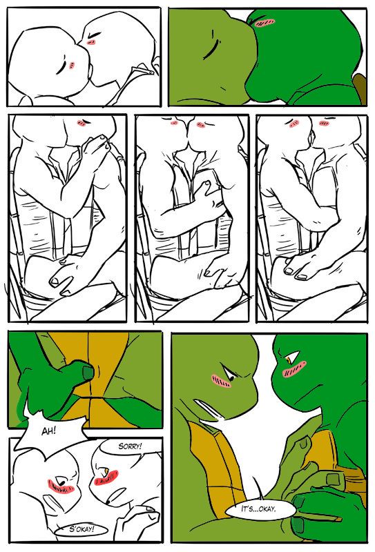TMNT Black and Blue ch. 5 Colored by: Amateur page 8 full
