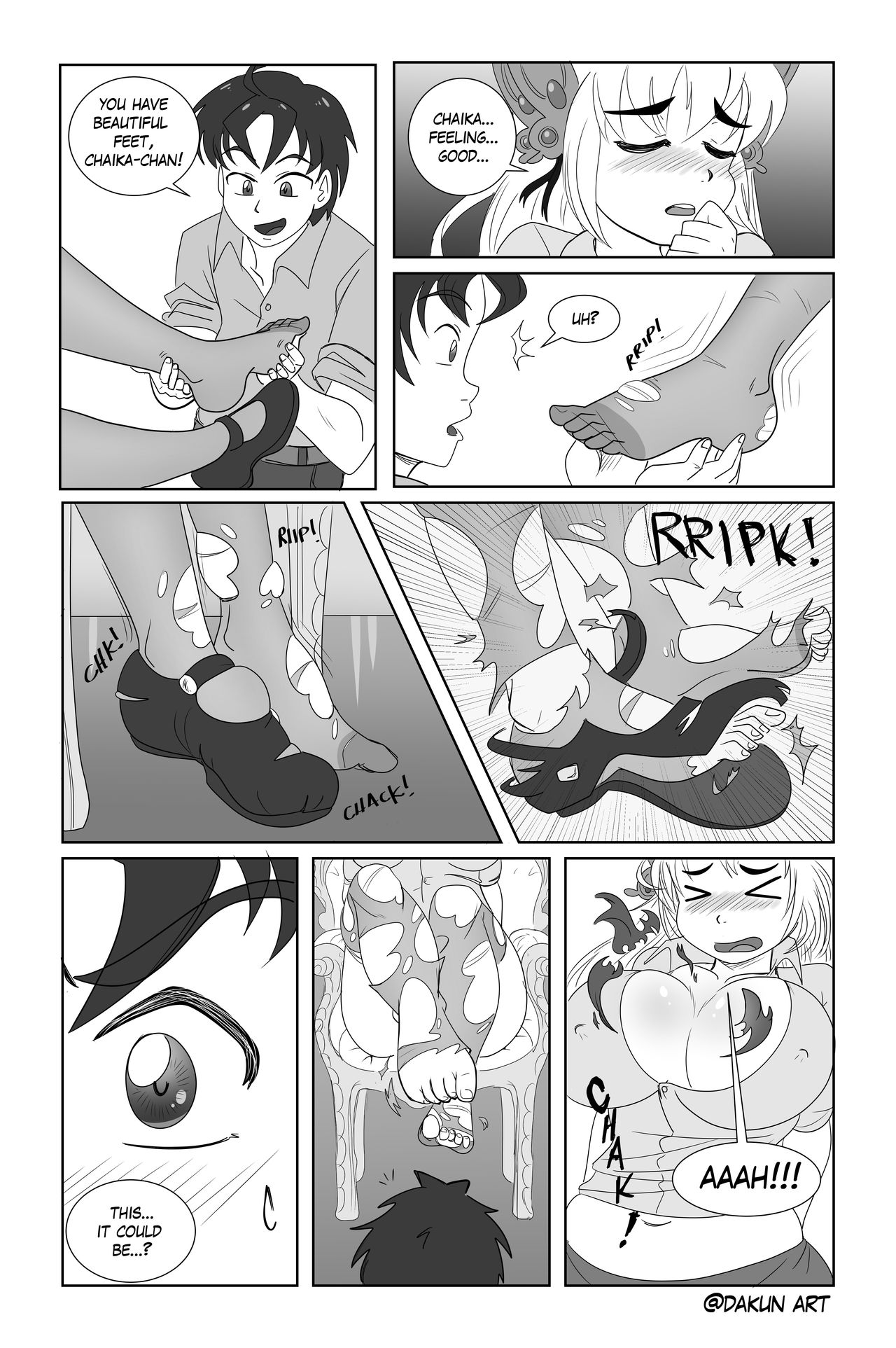 Chaika and the Feet Massage page 2 full