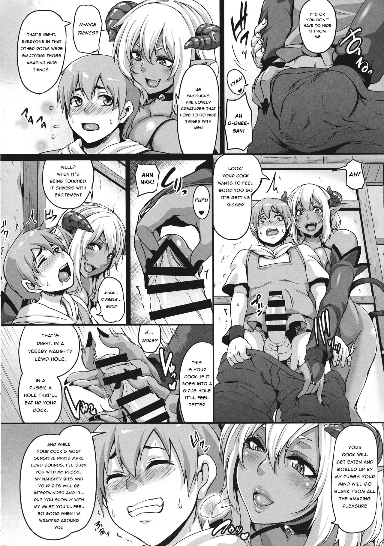 Inma Kyuusei 2 ~Shota Kui Succubus Onee-san~ | Semen Searching Succubus 2 - The Shota Eating Older Sister Succubus page 8 full