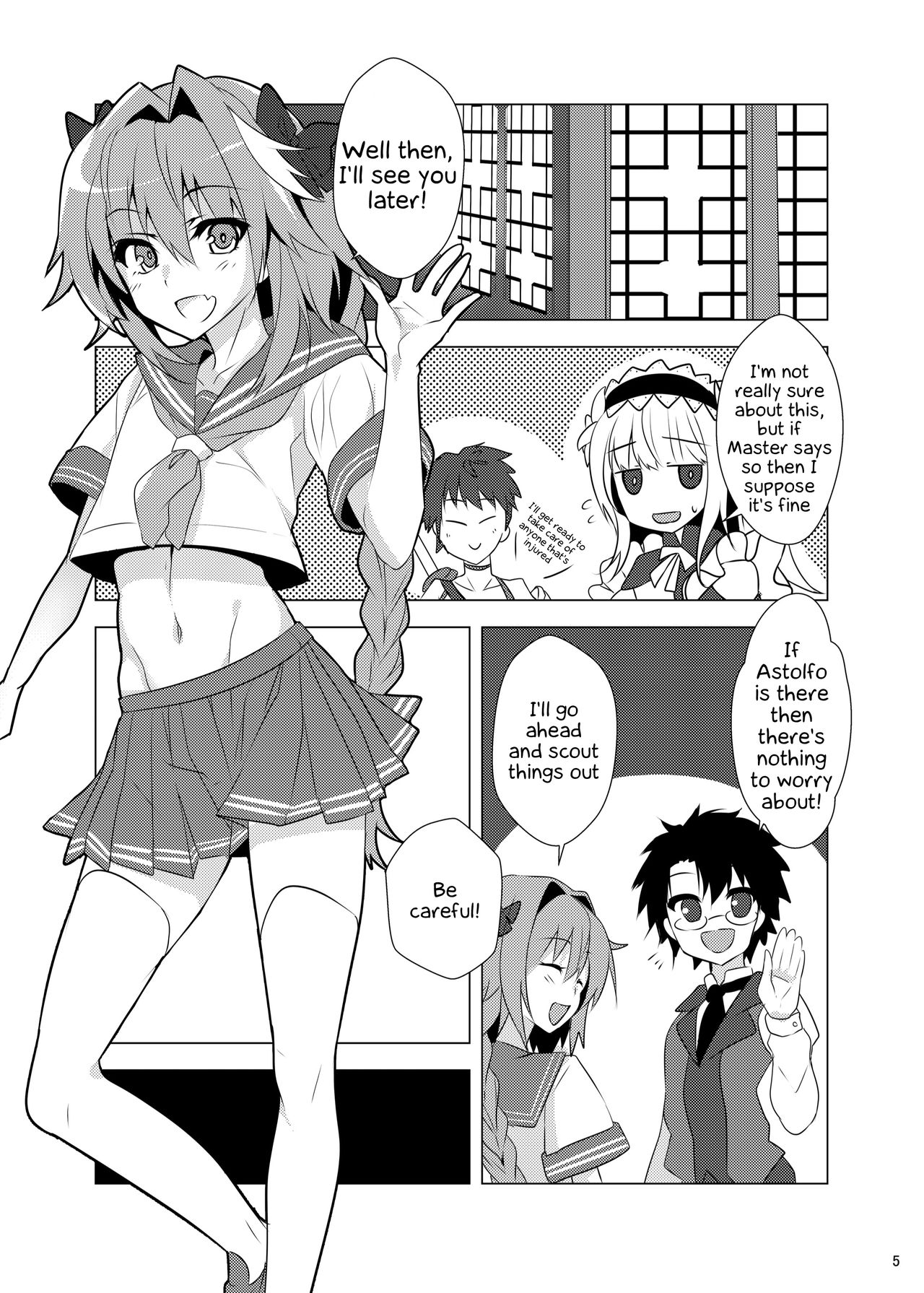 Astolfo-kyun Mitetara Seibetsu Nante Doudemo Yokunarimashita page 4 full