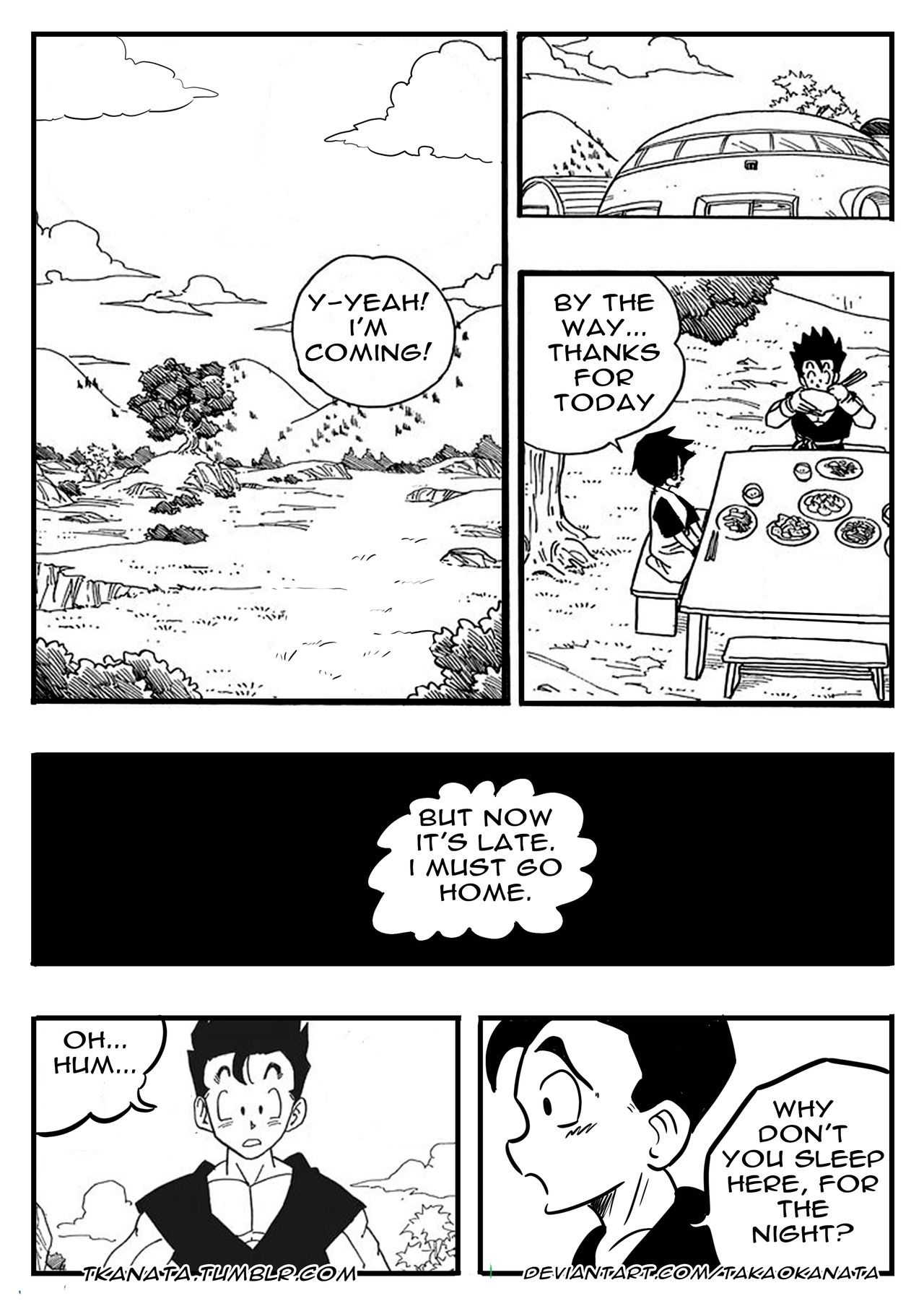 Gohan &amp; Videl in: "Boots, Socks or Feet?" page 10 full
