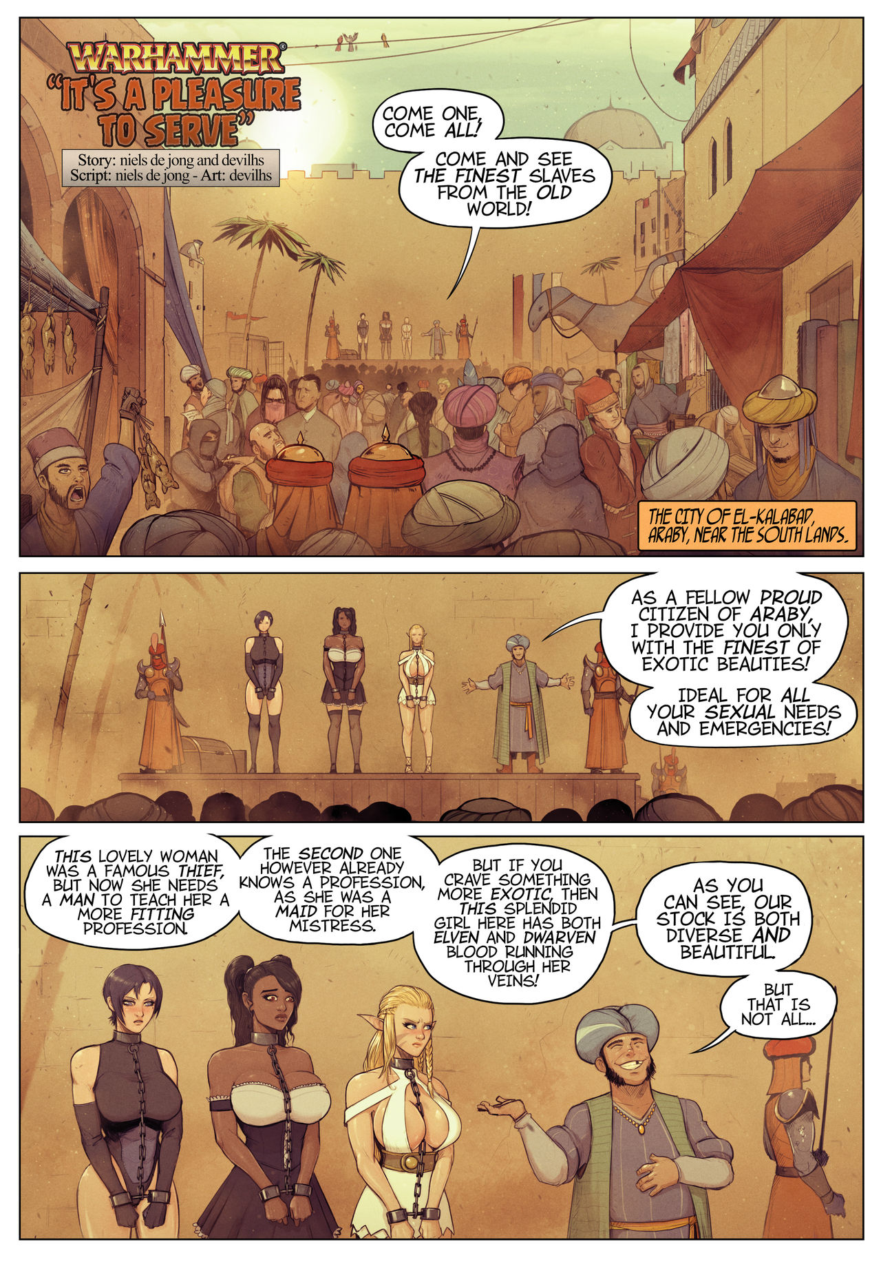 Warhammer - It's a Pleasure to Serve* page 1 full