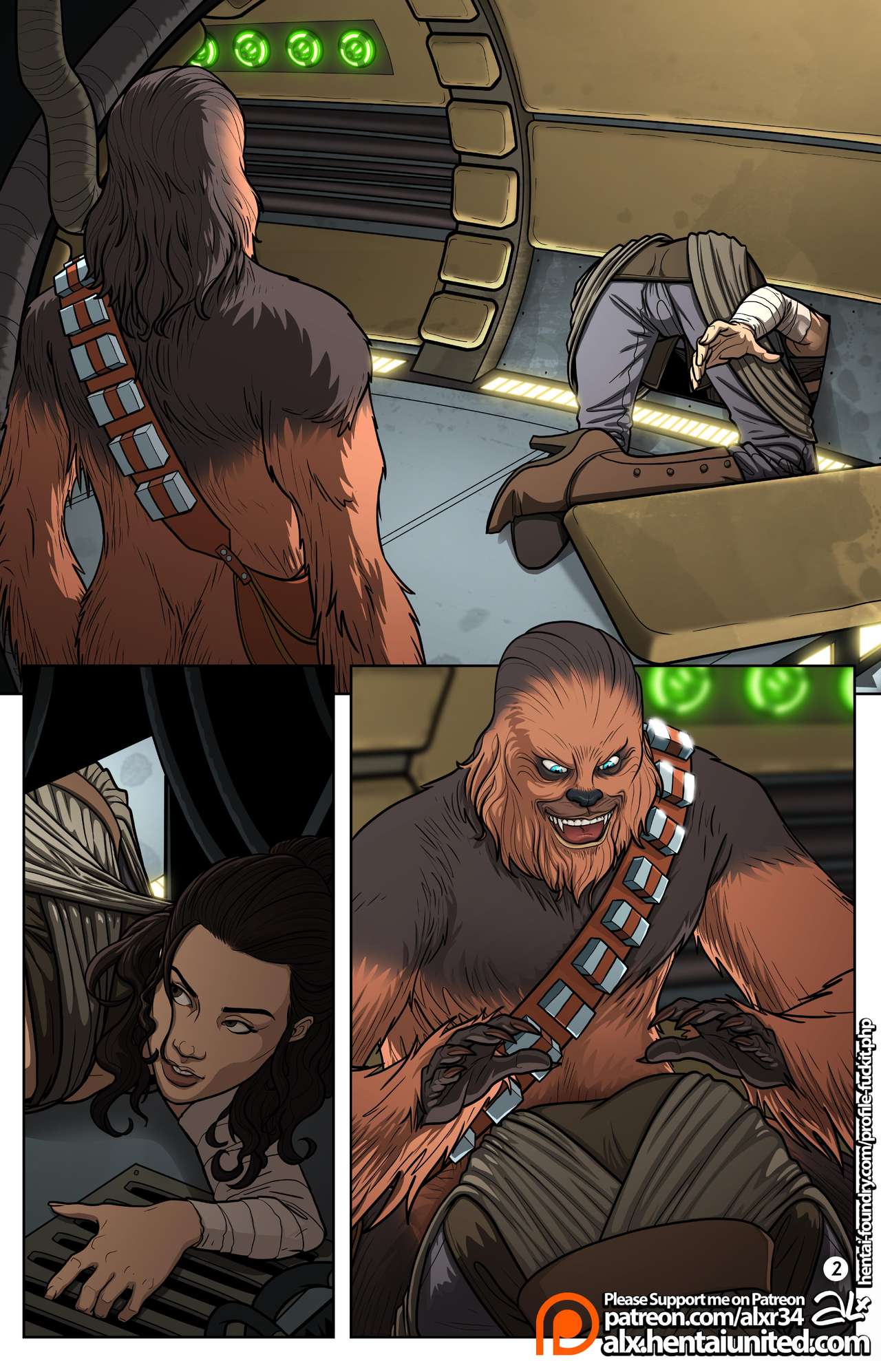 Star Wars: A Complete Guide to Wookie Sex page 4 full