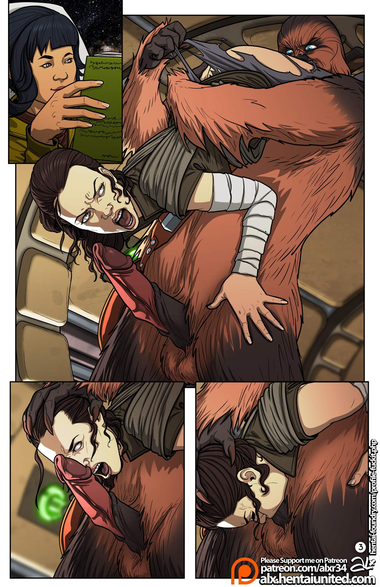 Star Wars: A Complete Guide to Wookie Sex page 5 full