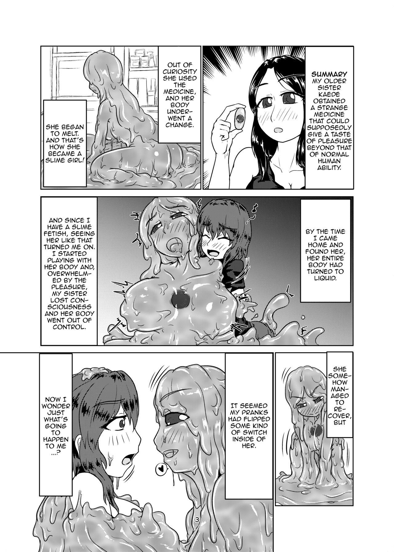 Watashi no Ane wa Slime Musume - 2-kame - page 3 full