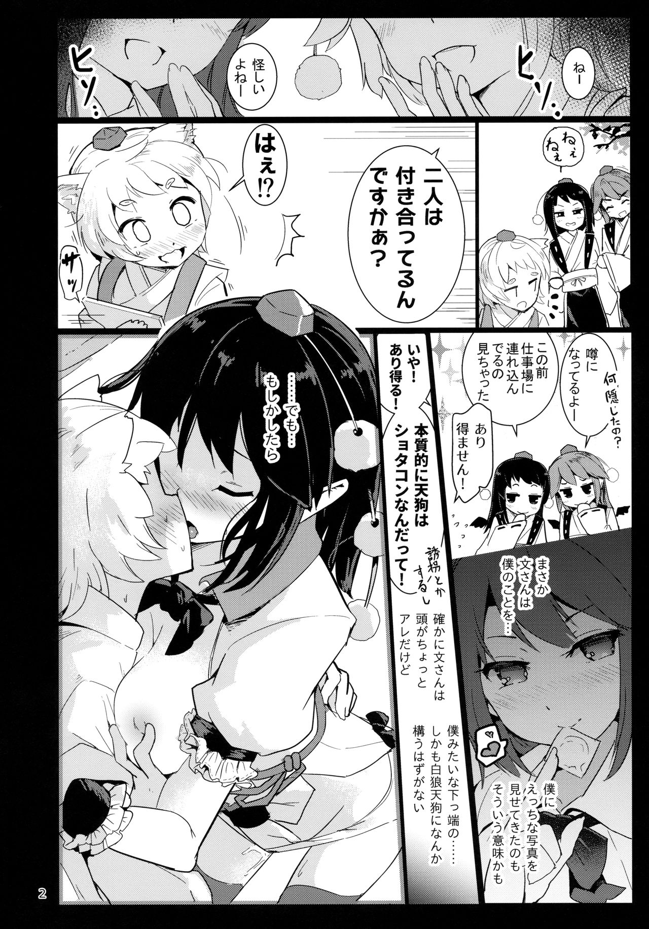 Shameimaru Aya no Appaku Shuzai Ge page 3 full