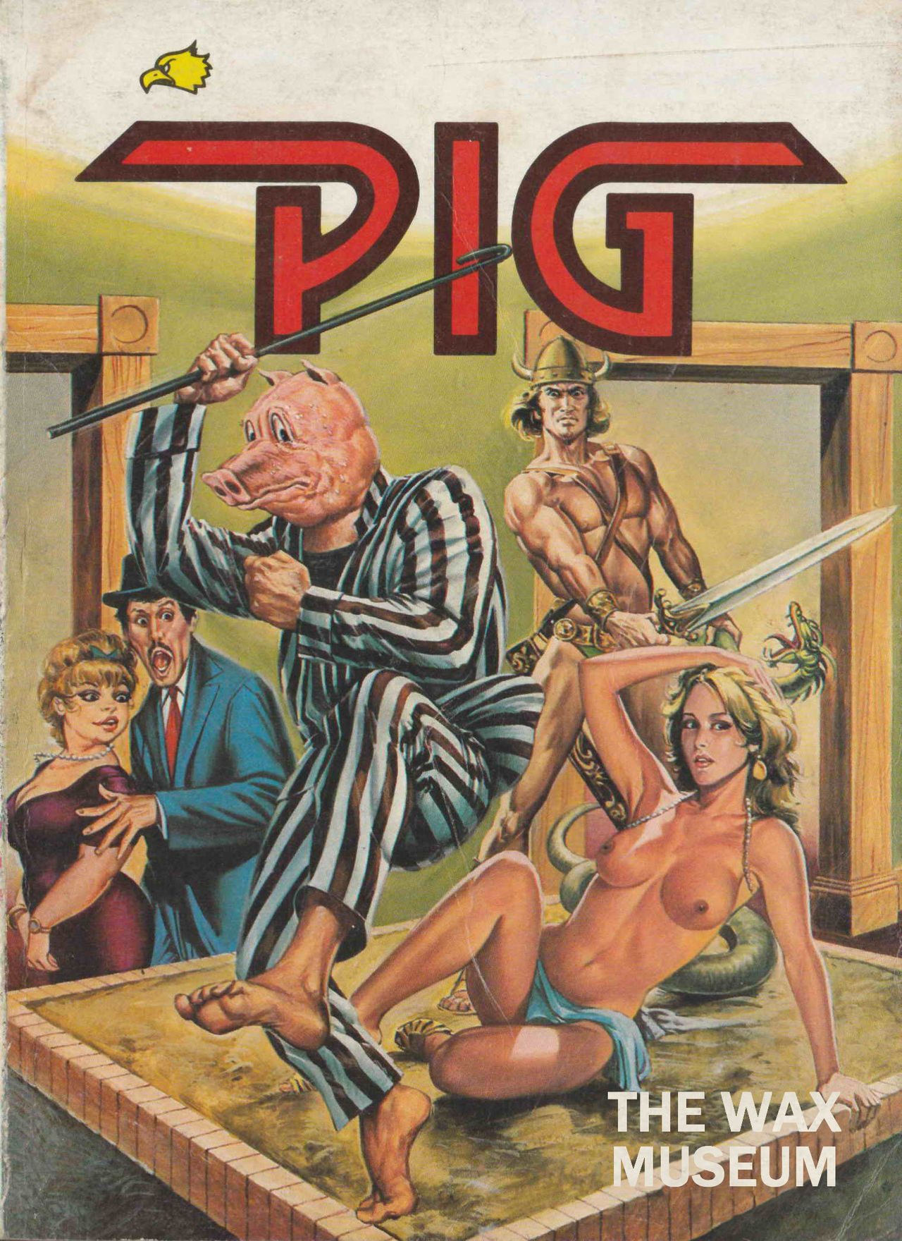 PIG #39 "THE WAX MUSEUM" - ENGLISH page 1 full