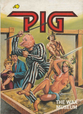 PIG #39 "THE WAX MUSEUM" - ENGLISH cover