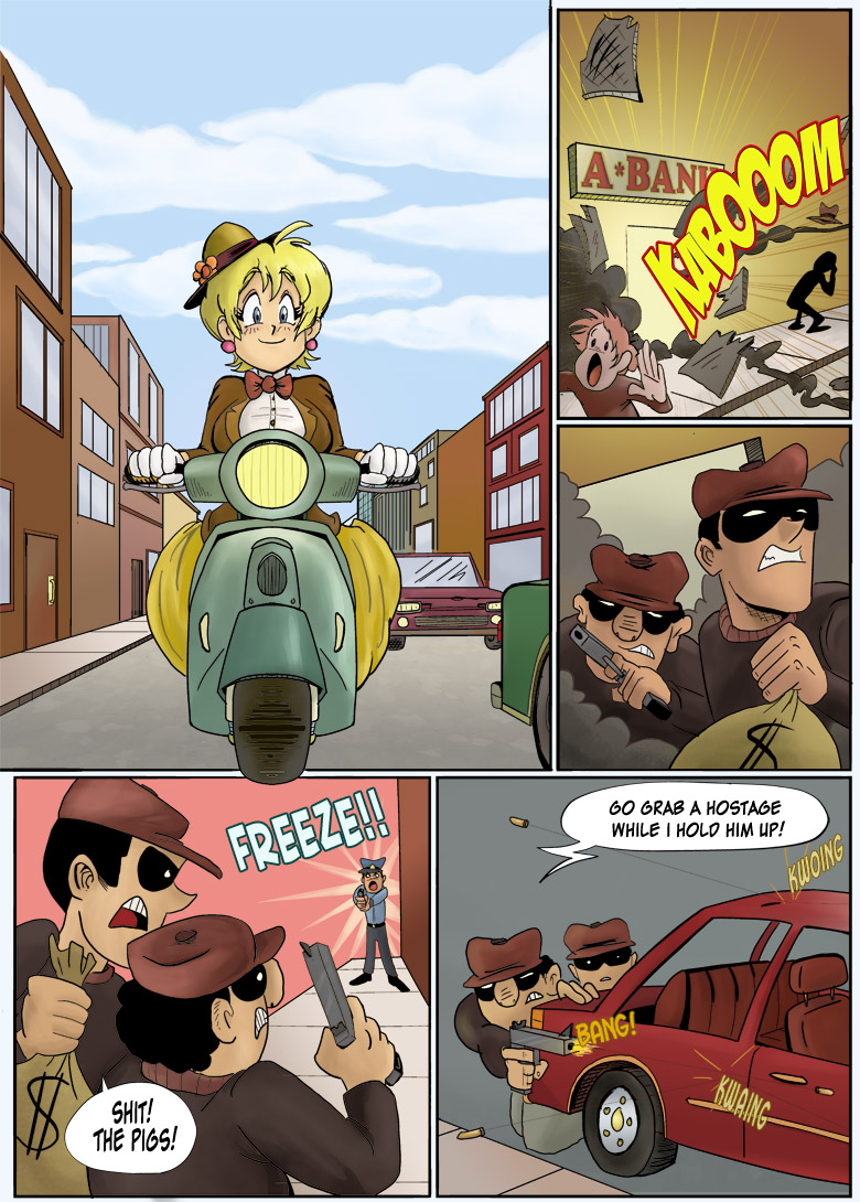 Matilda's Sweet Cake Café Issue 1 page 2 full