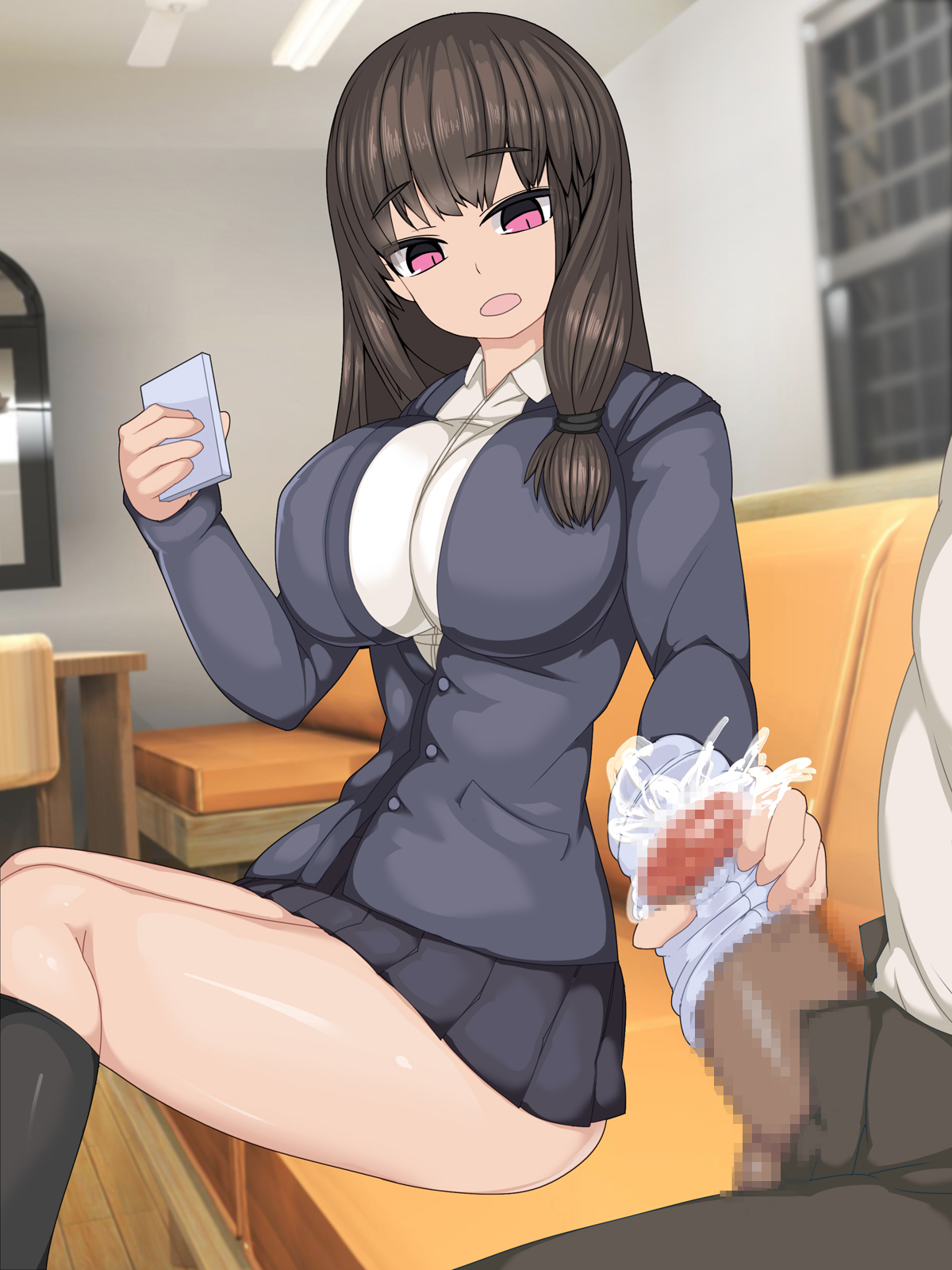 Okane Mokuteki datta no ni Kimochi Ii Sex o Karada ni Oboekomasare Saigo ni wa Jibun kara Motomeru You ni Nacchau Shiro Gal-chan to Issho page 8 full