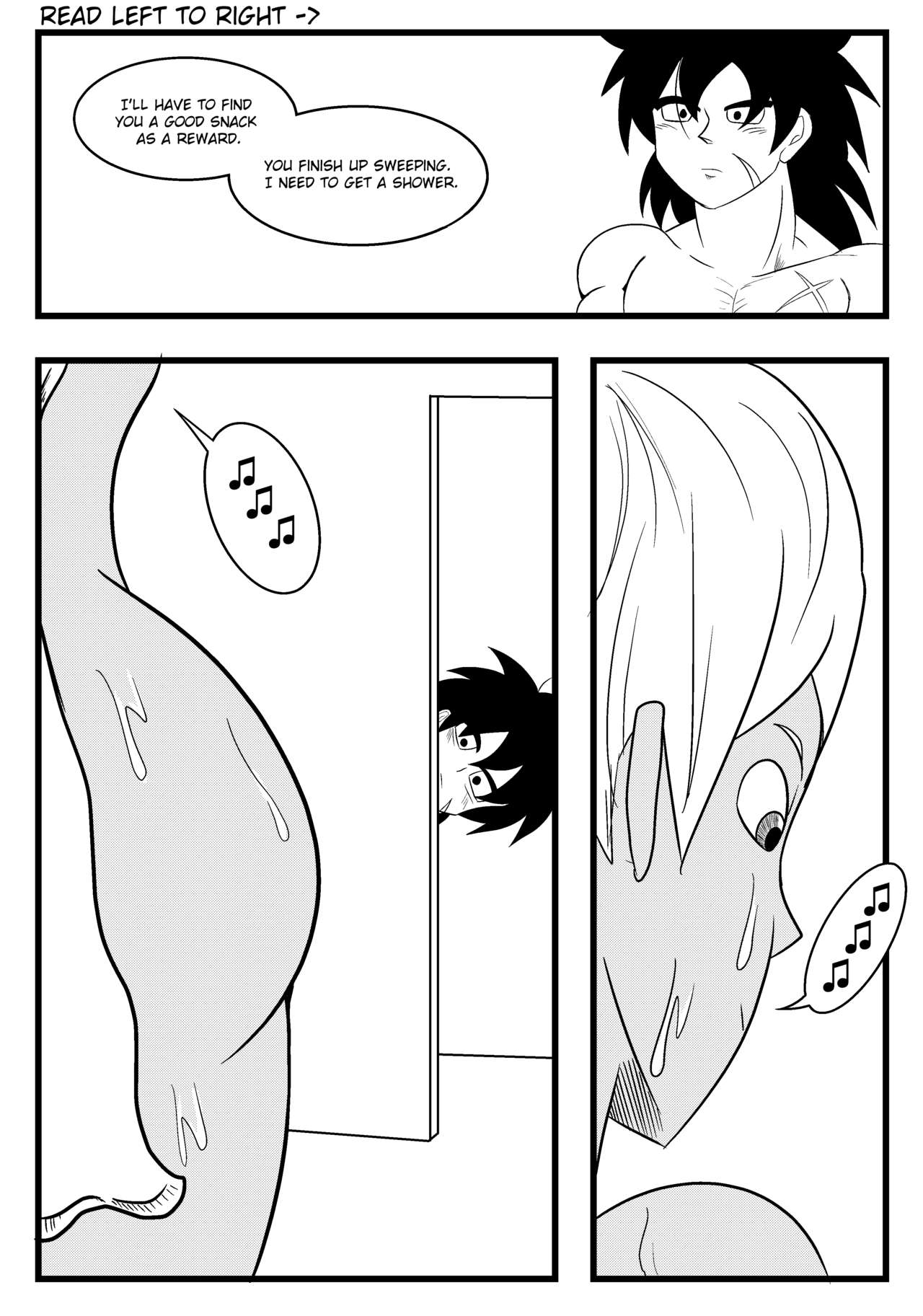 Weekend at Brolys - Cheelai x Broly page 4 full