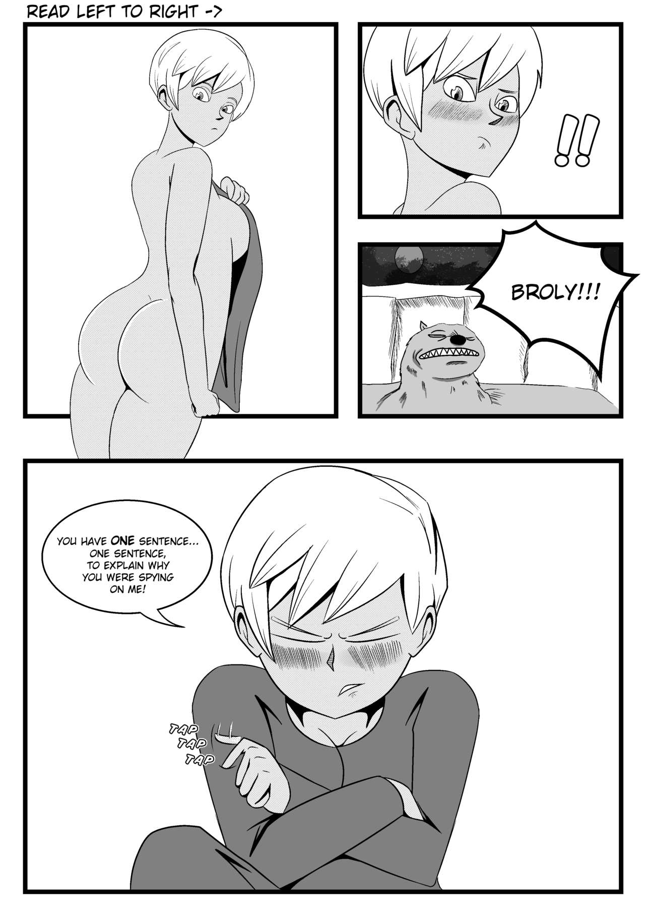 Weekend at Brolys - Cheelai x Broly page 5 full