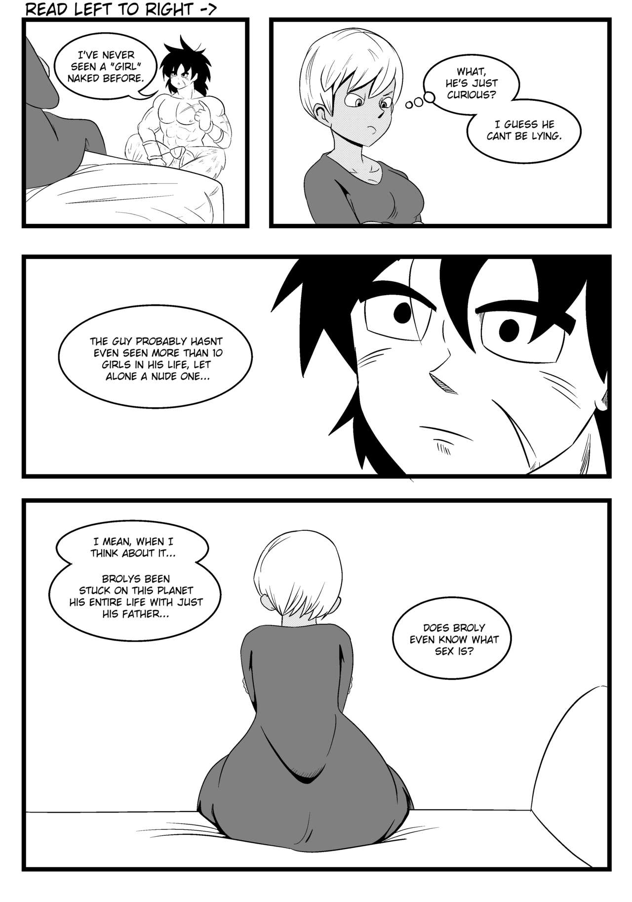 Weekend at Brolys - Cheelai x Broly page 6 full