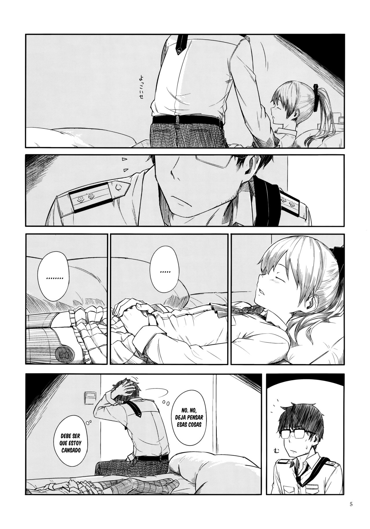 Kyou no Haru wa Hiru ni Oku - Good Afternoon my Admiral page 4 full