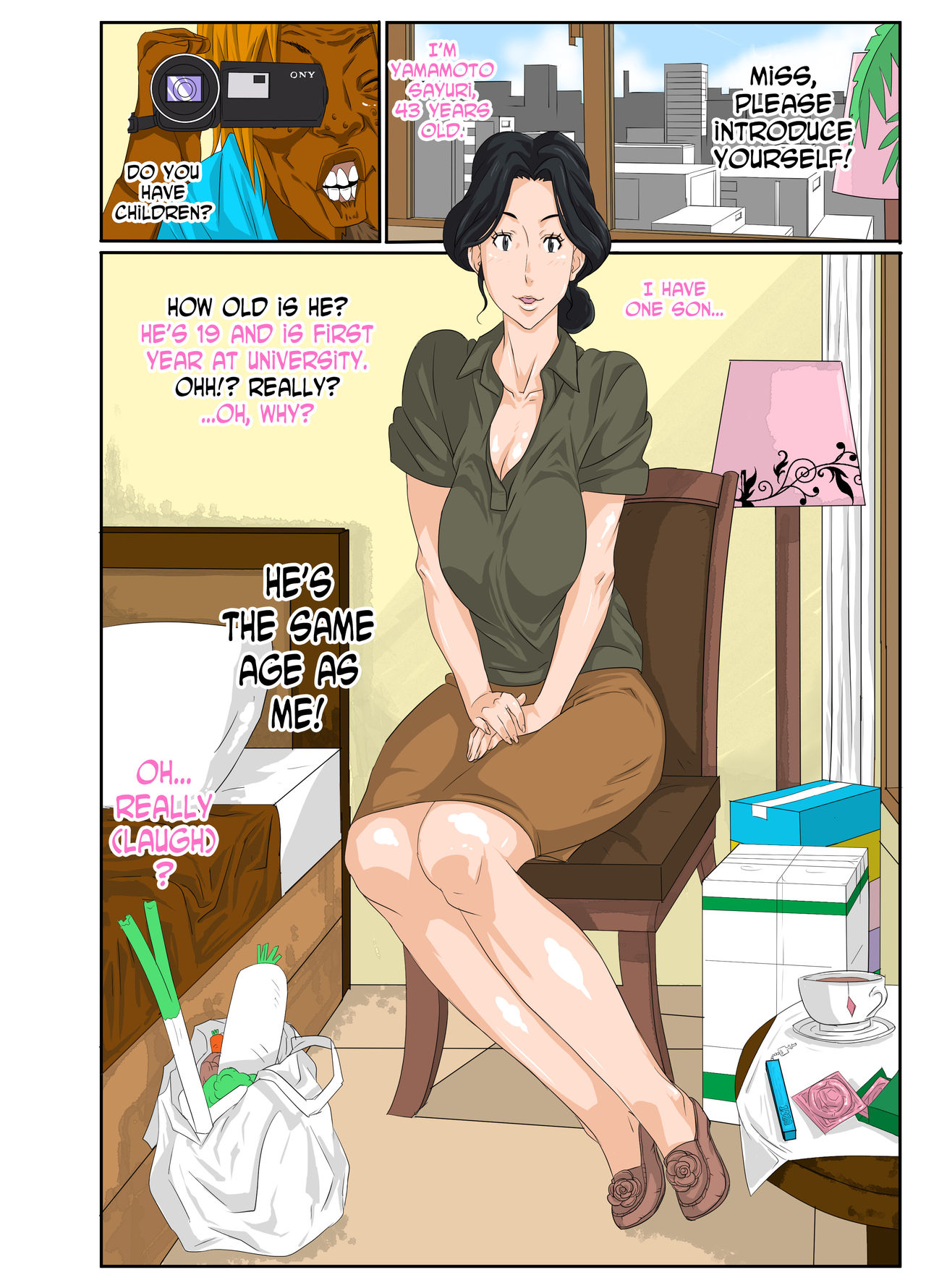 Kaa-chan to Charao | Mom &amp; Playboy page 4 full