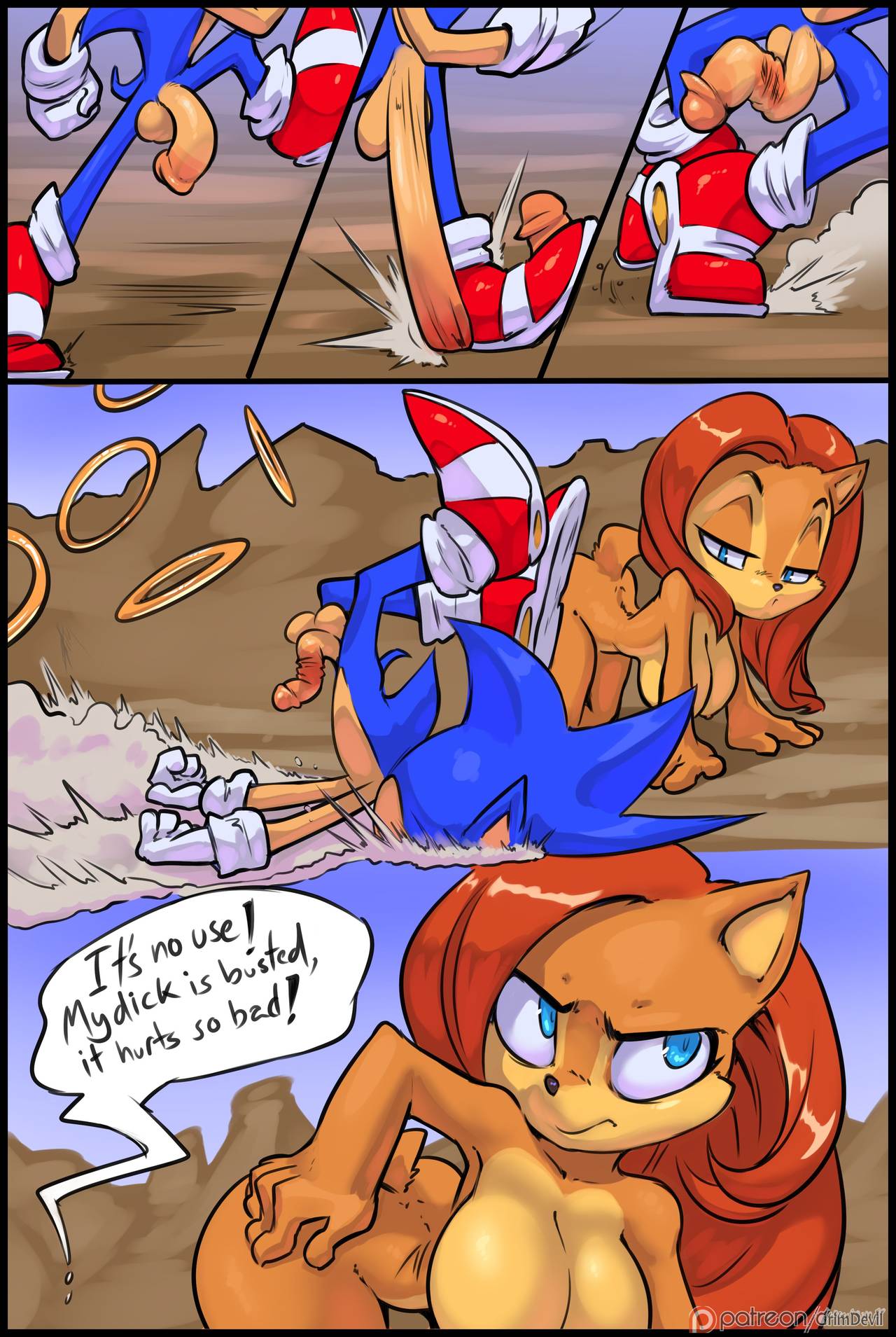 Sally Comic page 8 full