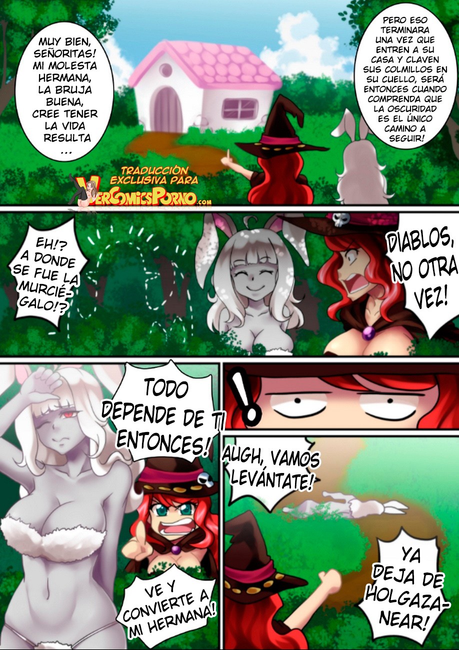 La Bruja, La Coneja &amp; La Murciélago 1&amp;2 page 7 full