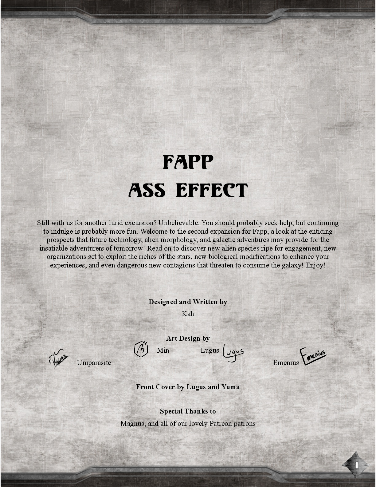 Fapp: Ass Effect page 2 full