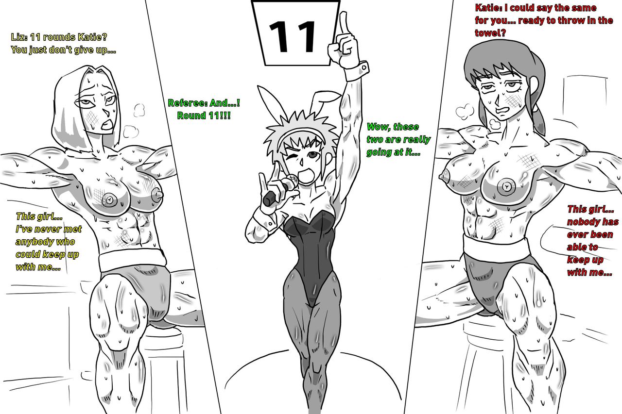 Boxing Girls Katie vs. Liz Rounds 1-4  Plus Bonus Sisters Round page 2 full