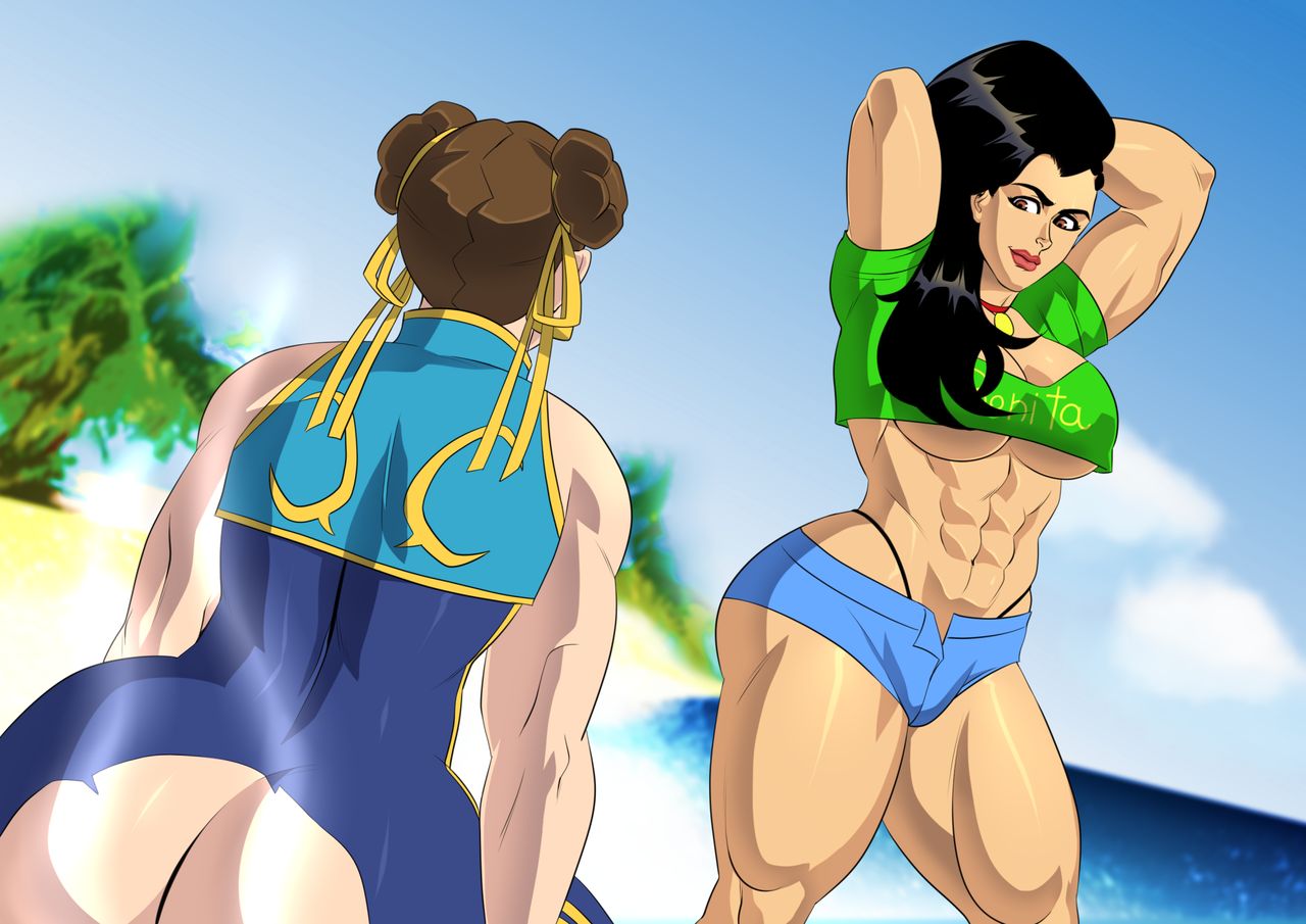 Laura Matsuda Story Outfit vs Chun-Li Alpha page 8 full