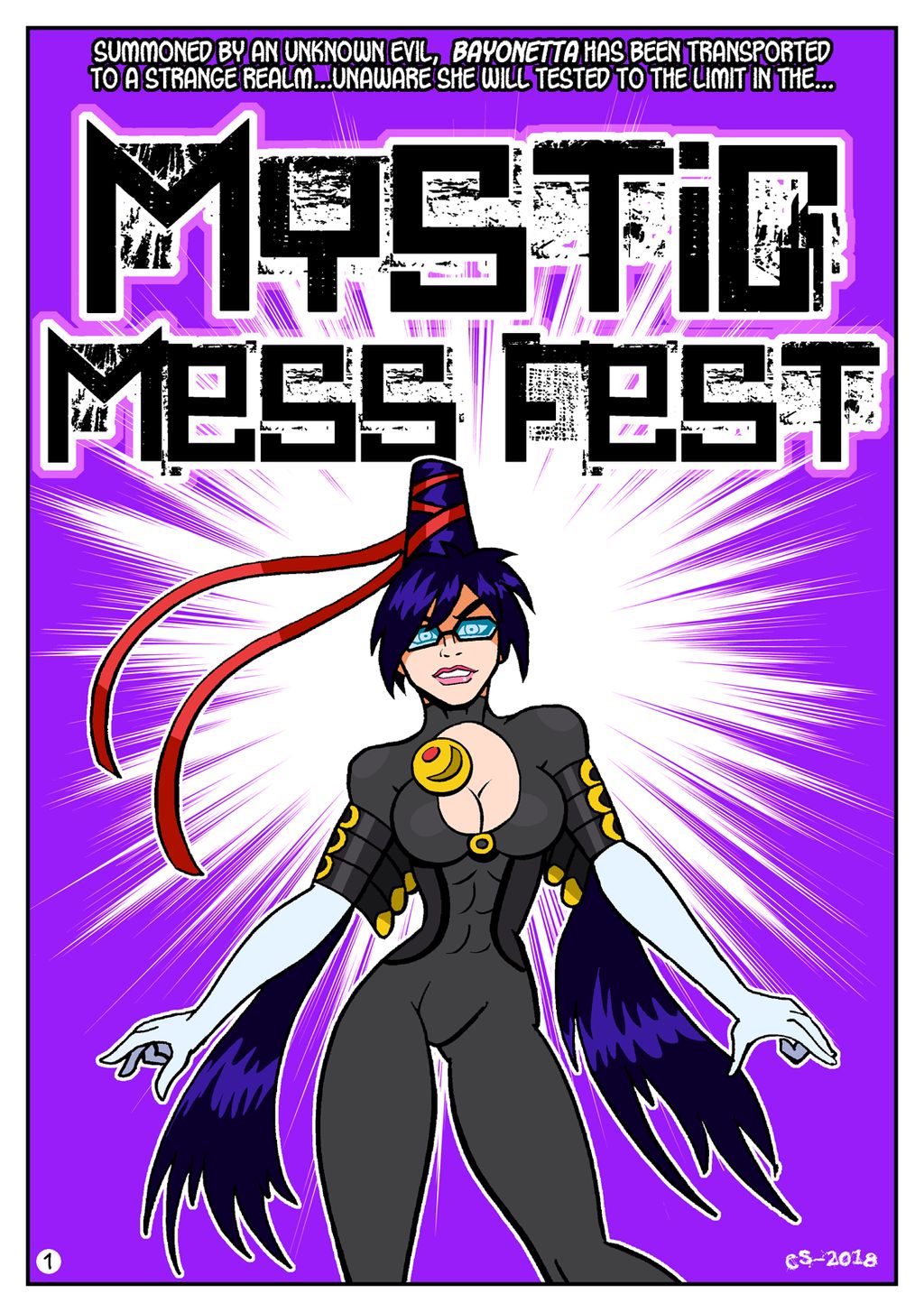 - Bayonetta &amp; Morrigan Aensland - Mystic Mess Fest page 1 full