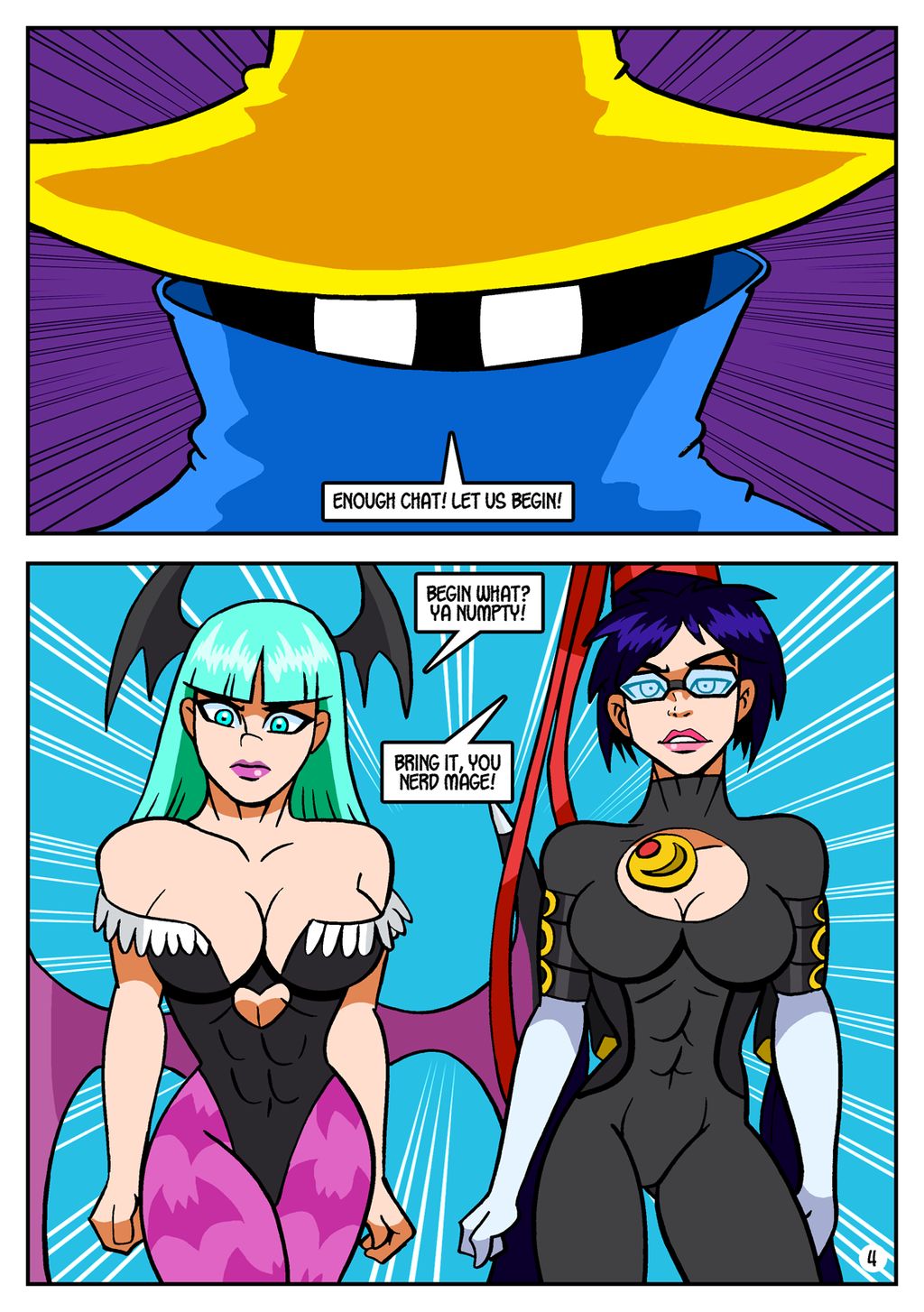 - Bayonetta &amp; Morrigan Aensland - Mystic Mess Fest page 4 full