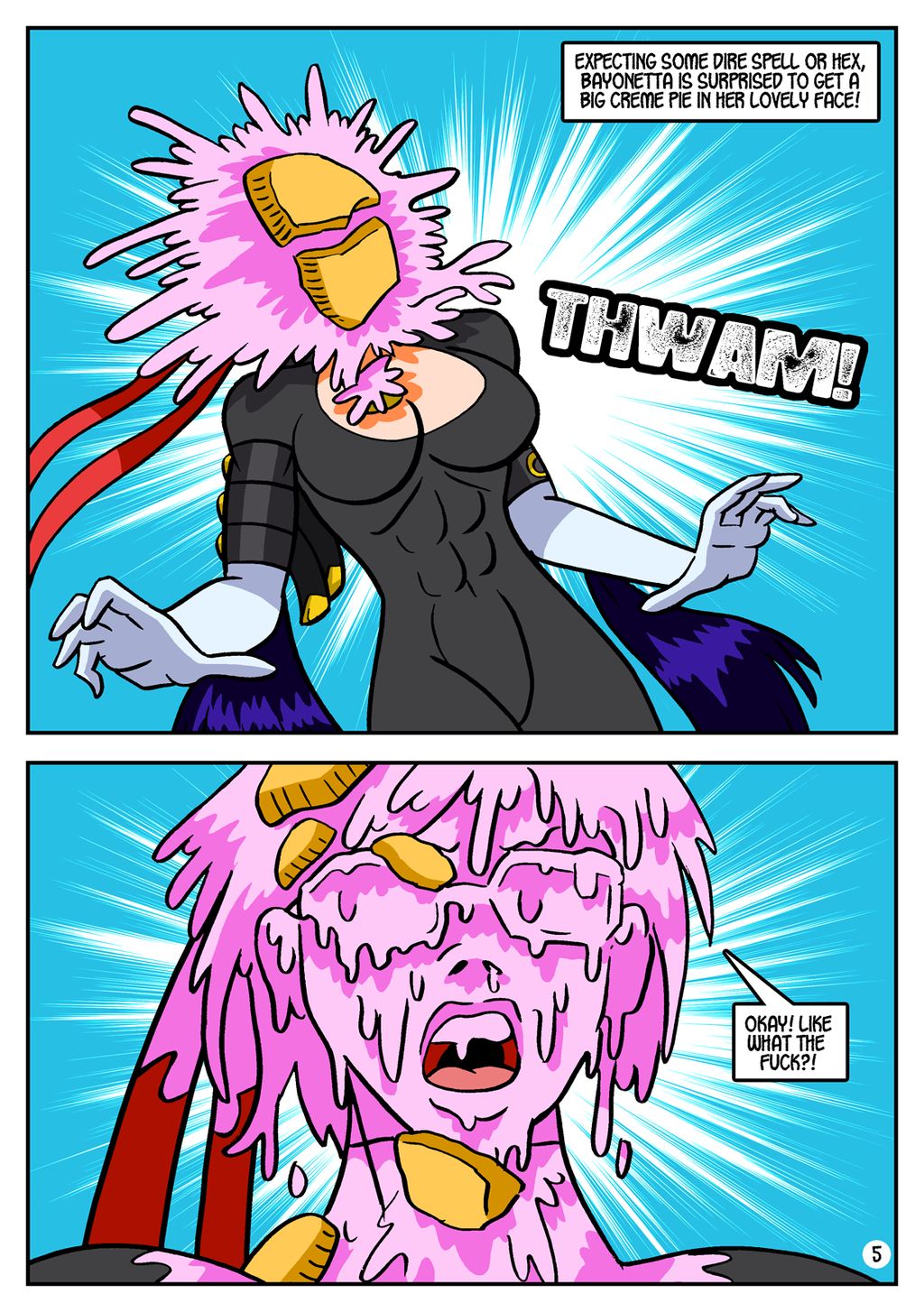 - Bayonetta &amp; Morrigan Aensland - Mystic Mess Fest page 5 full
