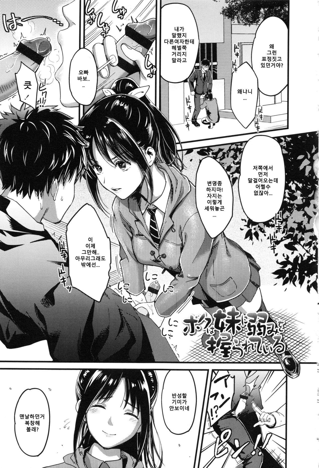Boku wa Imouto ni Yowami o Nigirareteiru page 1 full