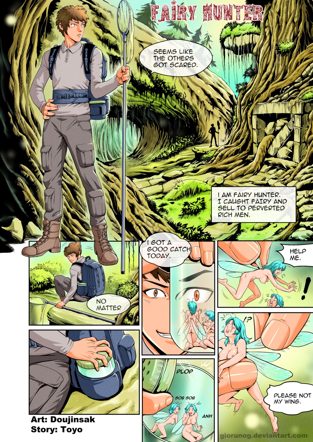 Fairy Hunter page 1 full