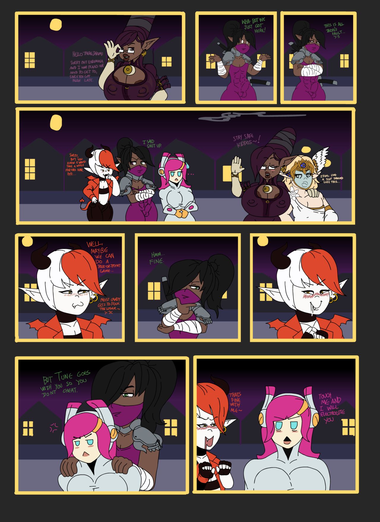 Bon-Bon Halloween Comic page 2 full