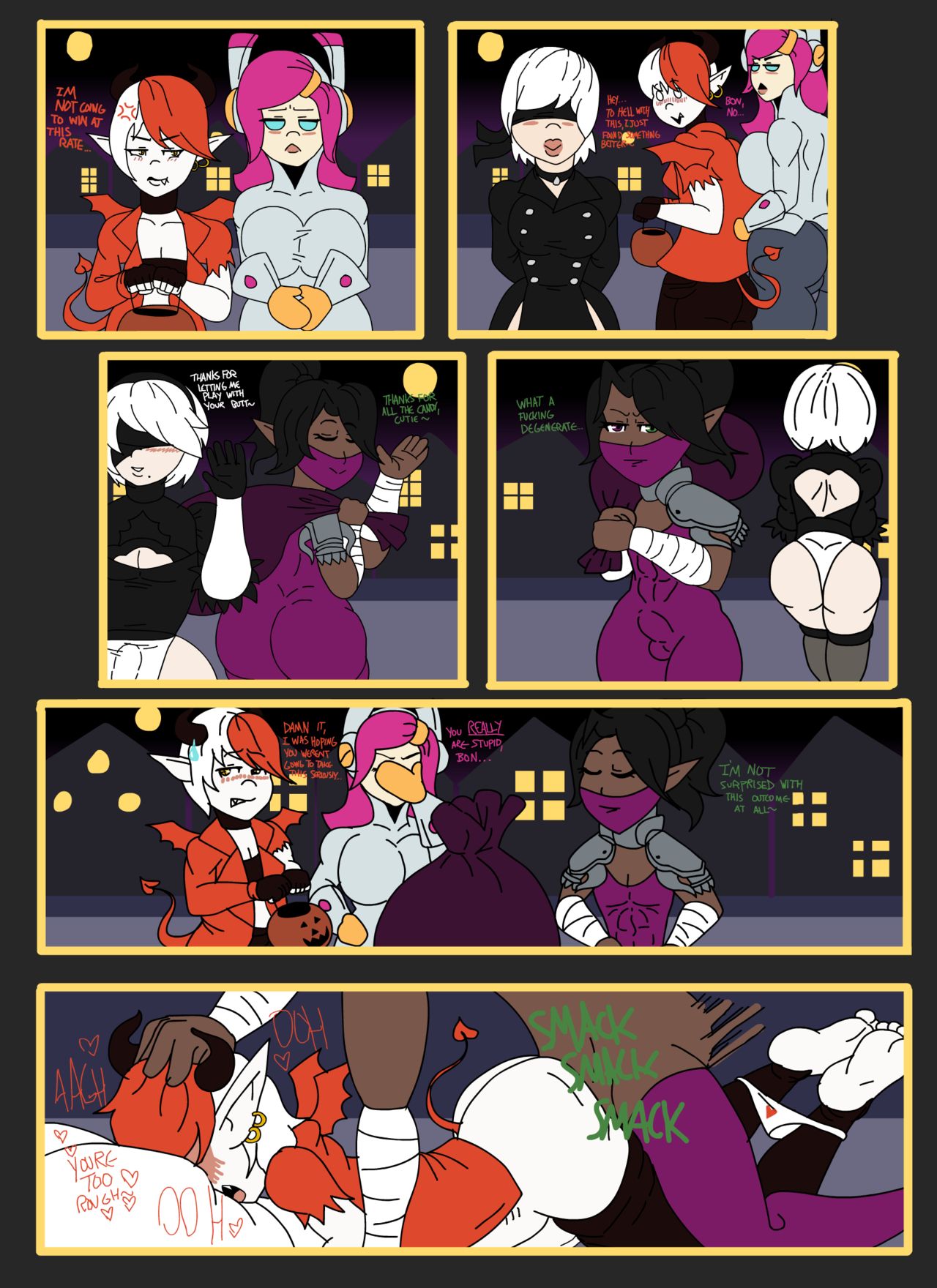 Bon-Bon Halloween Comic page 3 full