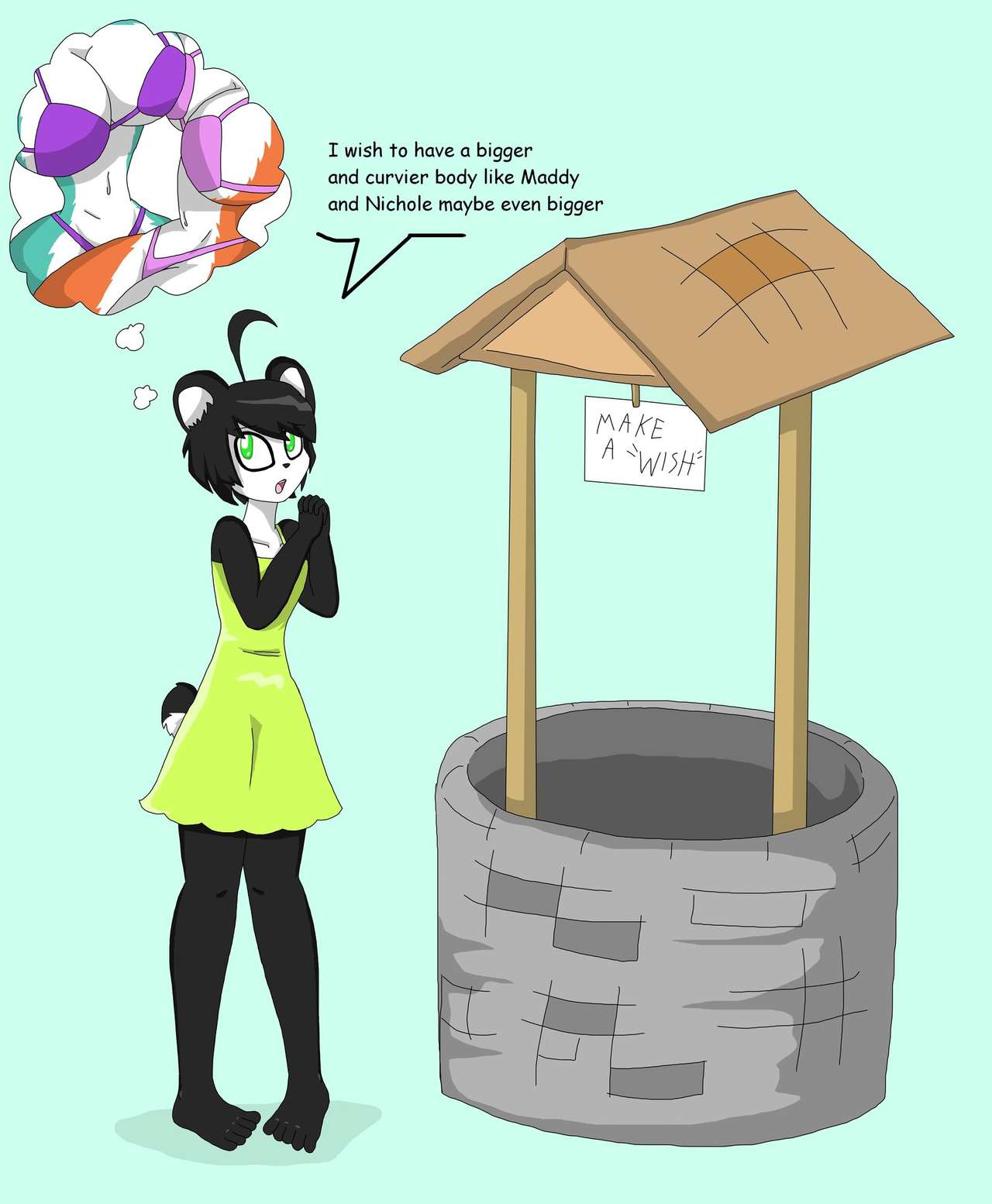 Magic Cake/Clara and the wishing well page 3 full