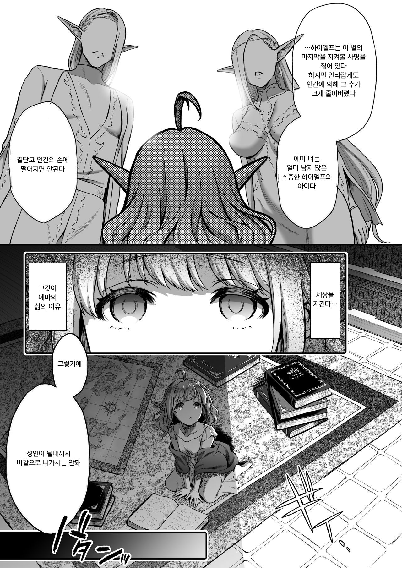 Tasogare no Shou Elf 4 | 황혼의 창엘프4 page 3 full