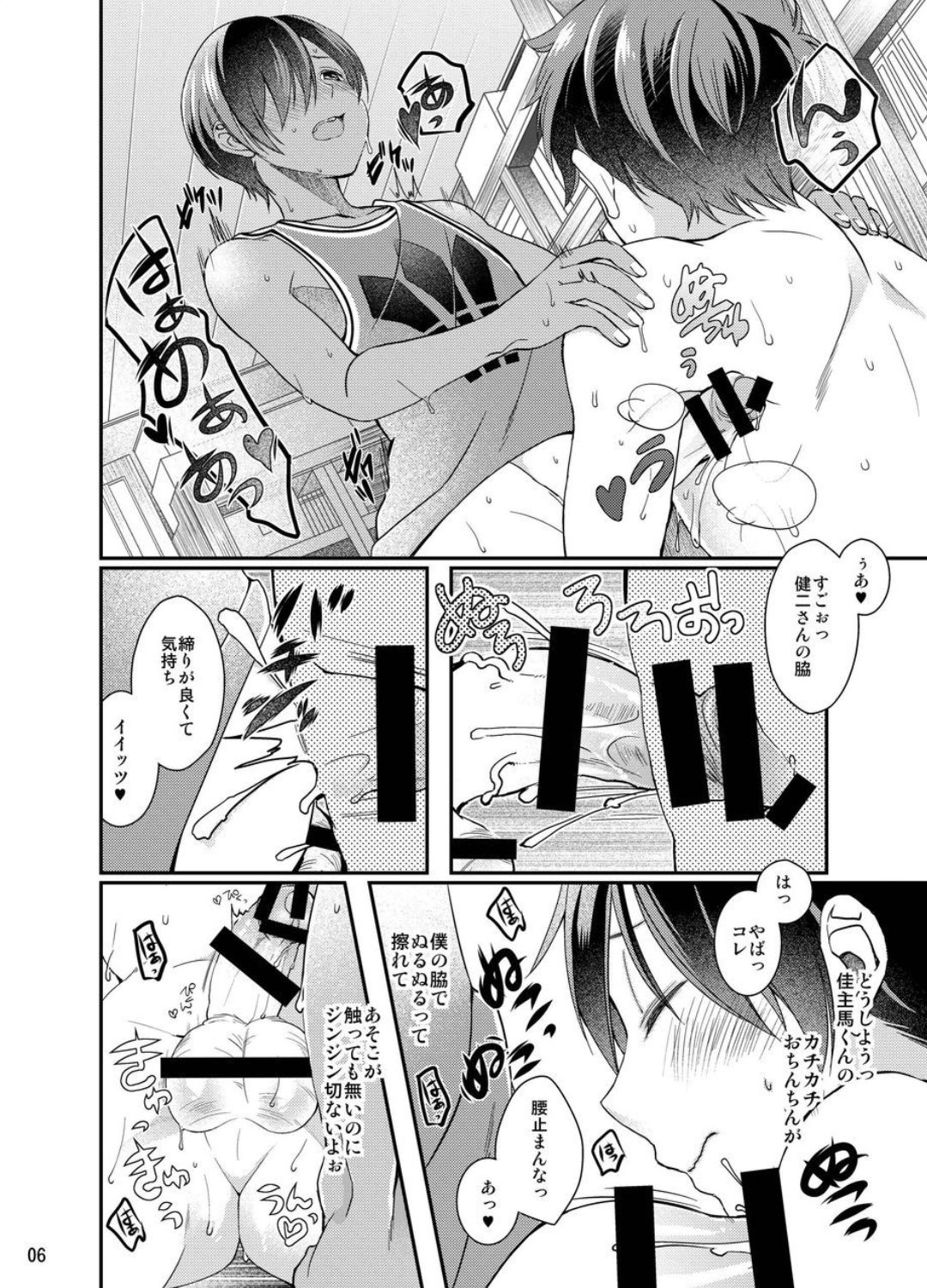 Waki Koki ~Onii-san no Wakige de Shikoshiko Onanii~ page 5 full